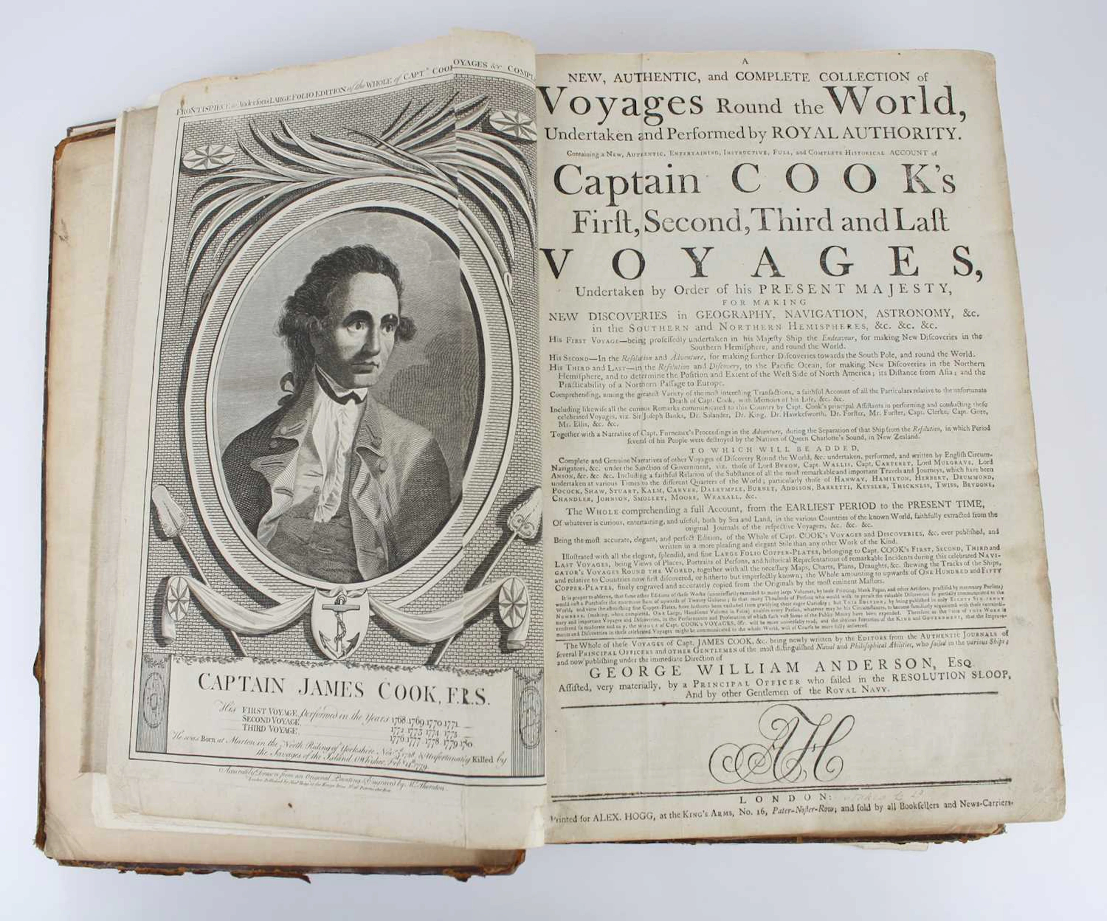TRAVEL & EXPLORATION: Cook, James - Anderson, George