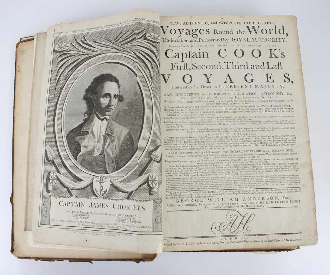 TRAVEL & EXPLORATION: Cook, James - Anderson, George