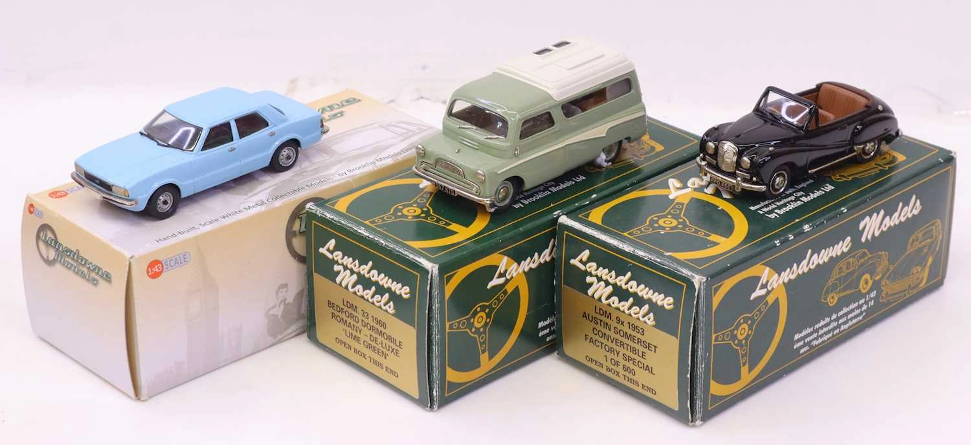 Lot 485 - Lansdowne Models 1/43rd scale white metal