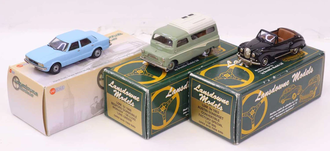 Lot 485 - Lansdowne Models 1/43rd scale white metal