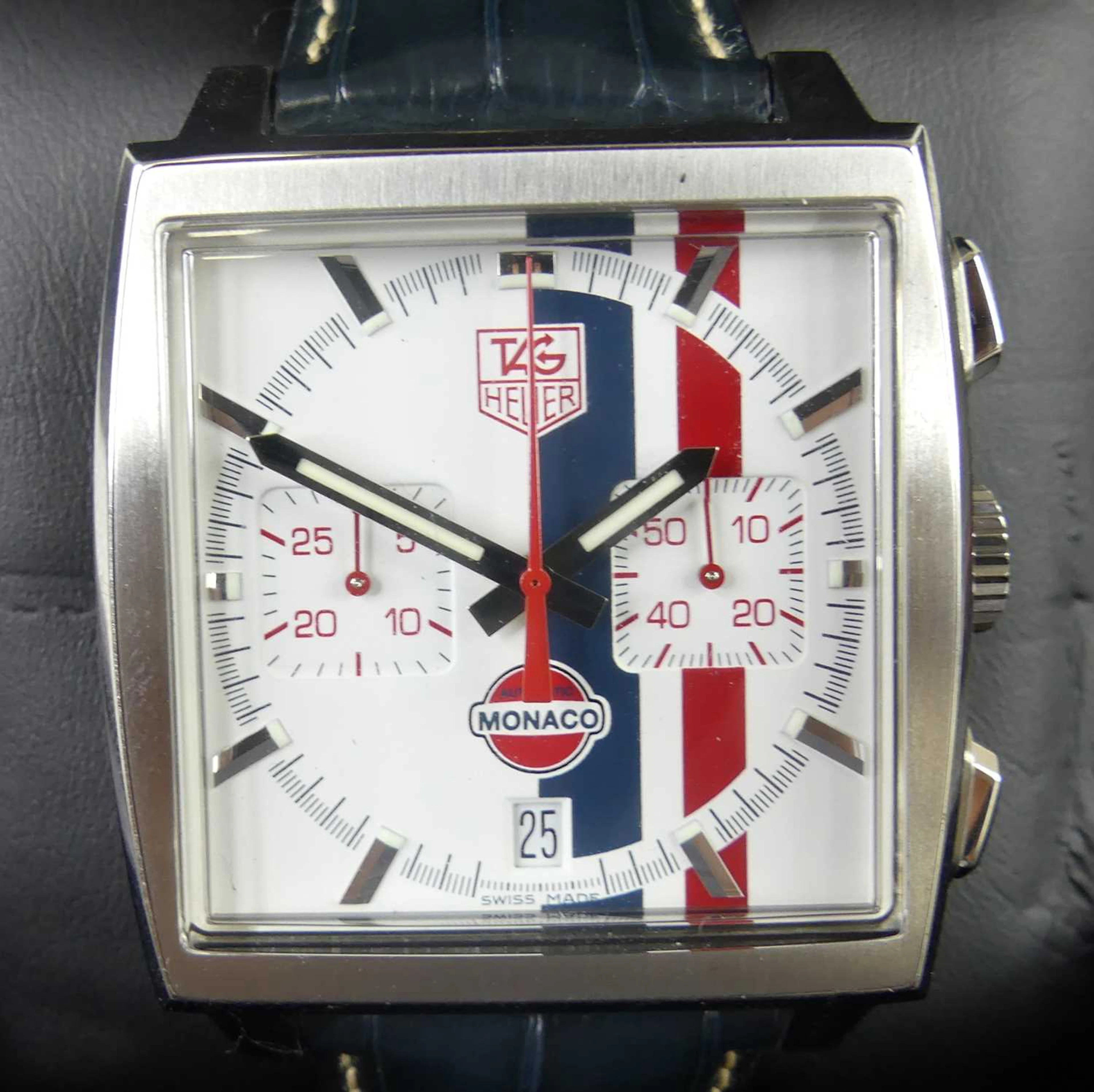 Lot 2606 - A gent's Tag Heuer Monaco limited edition