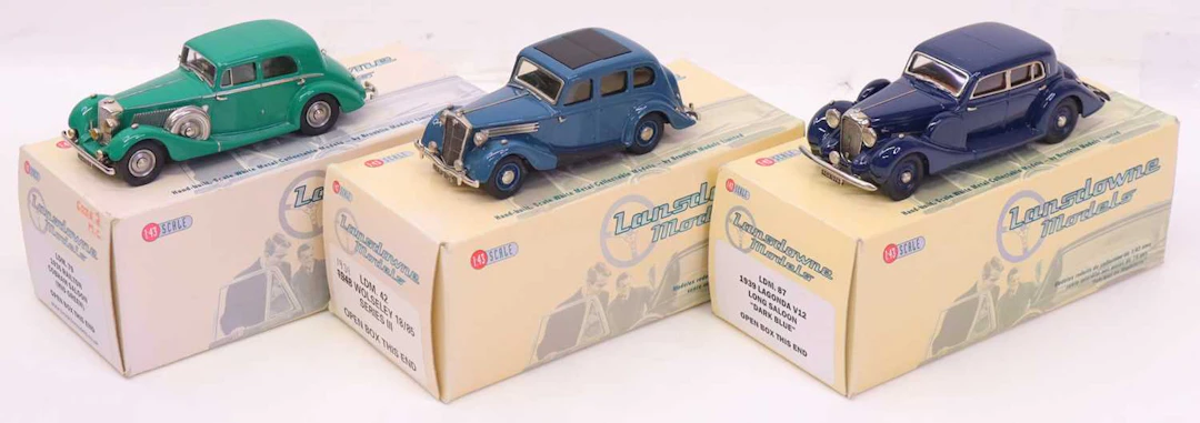 Lot 482 - Lansdowne Models 1/43rd scale white metal