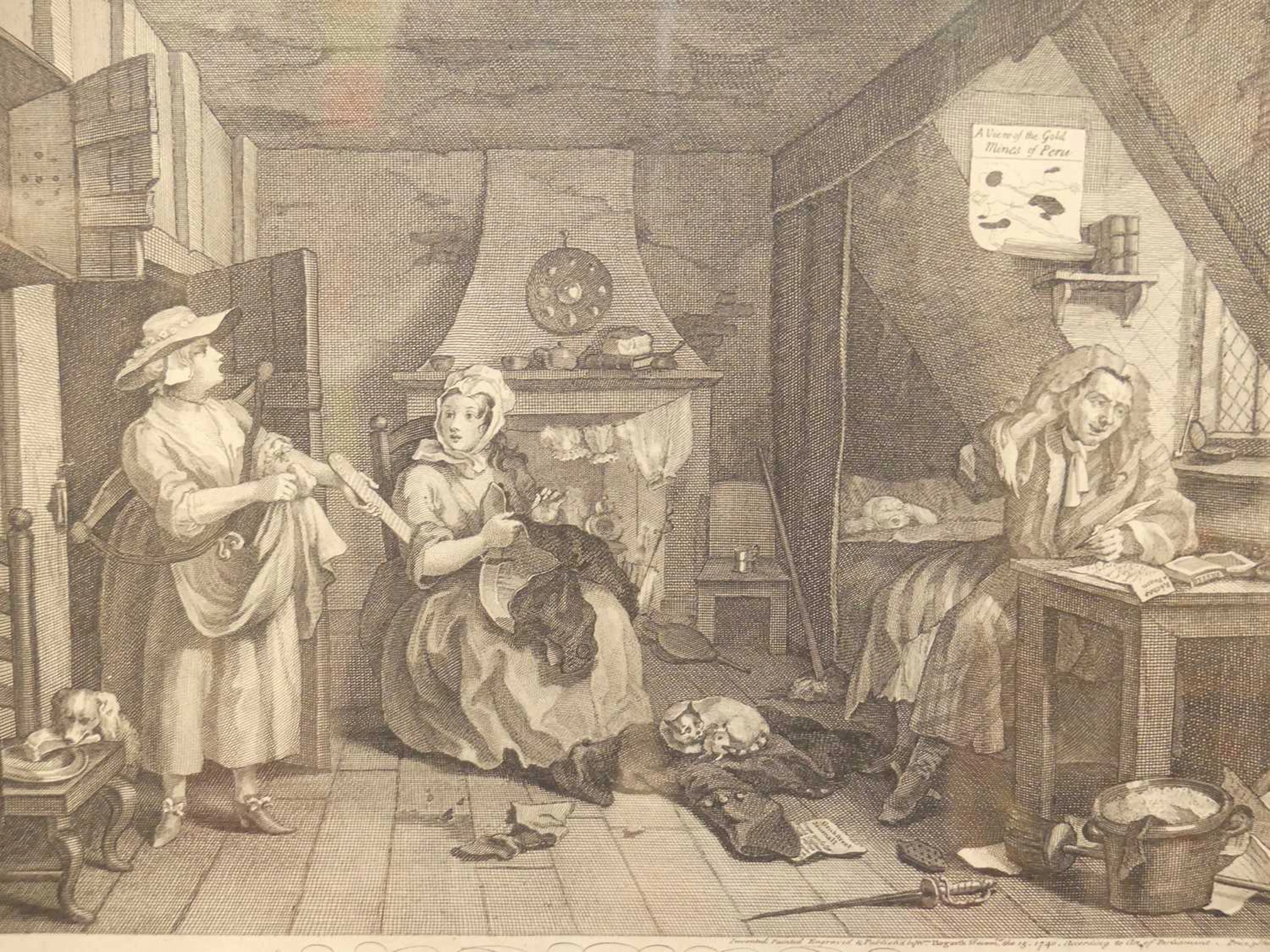 Lot 558 - After William Hogarth - O The Roast Beef of