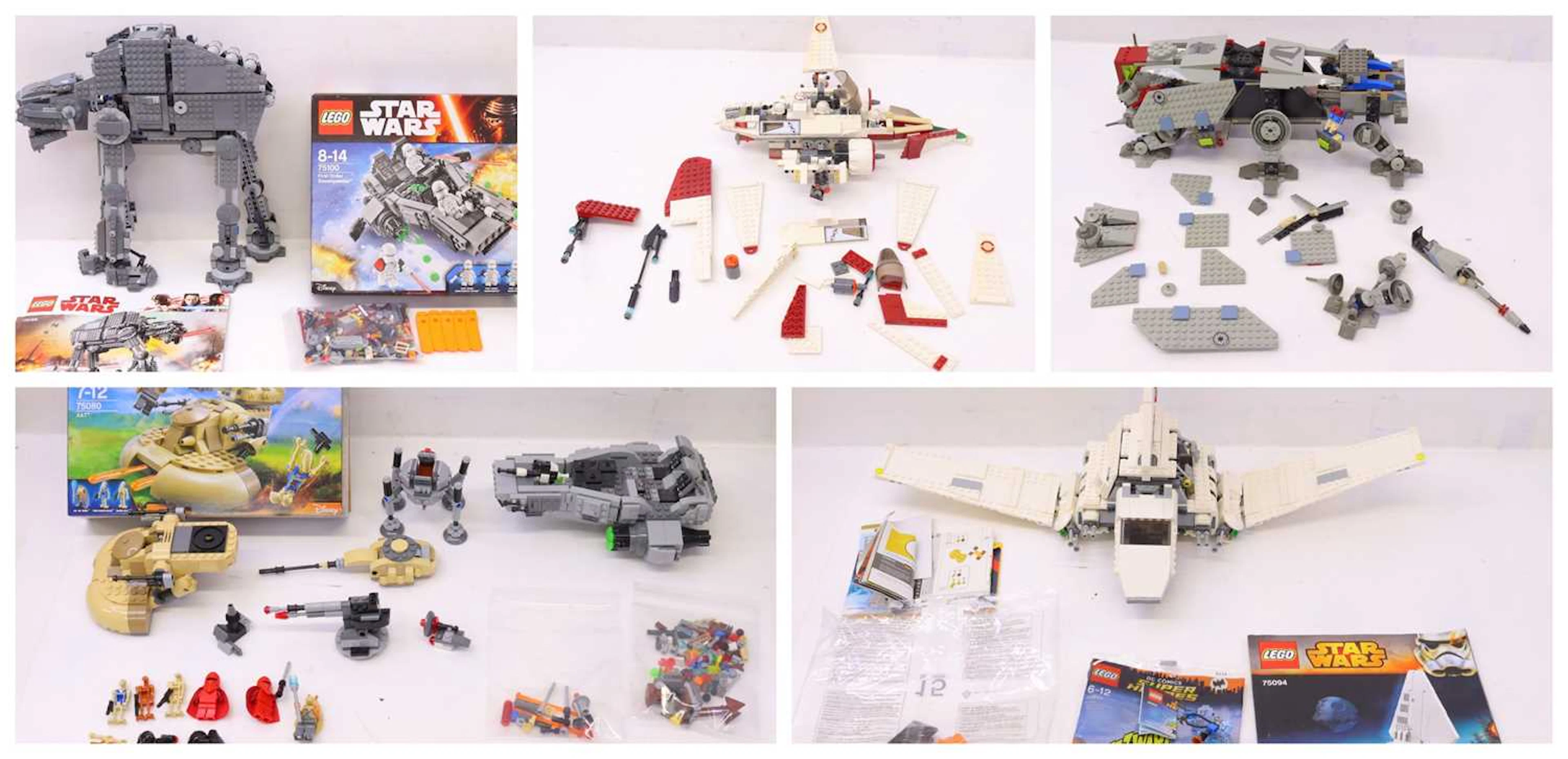 Lot 52 - Lego Star Wars a collection of sets to