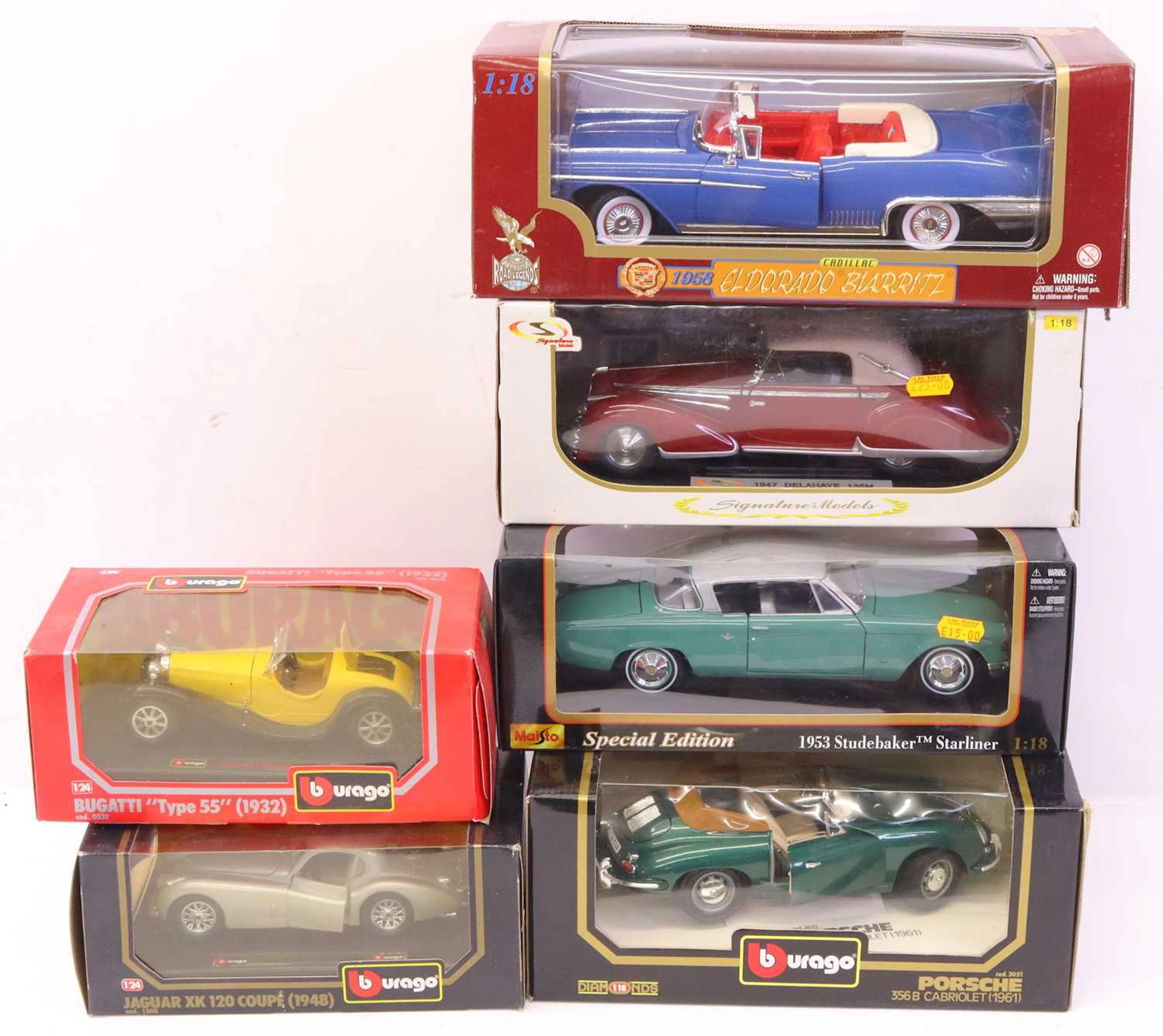 Lot 156 - Collection of 1/18th and 1/24th scale