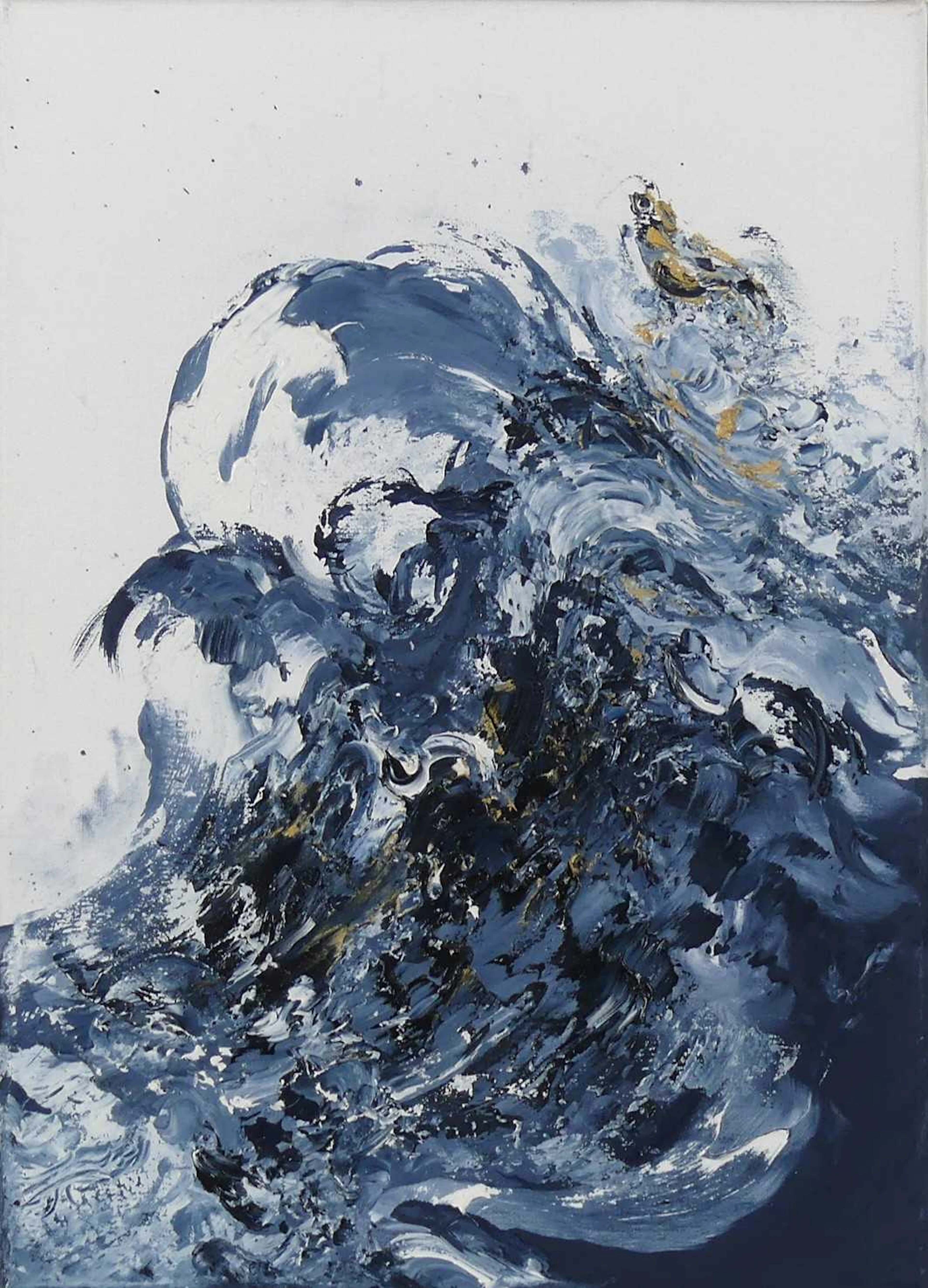Lot 376 - Maggi Hambling (b.1945) - Wave & leaping