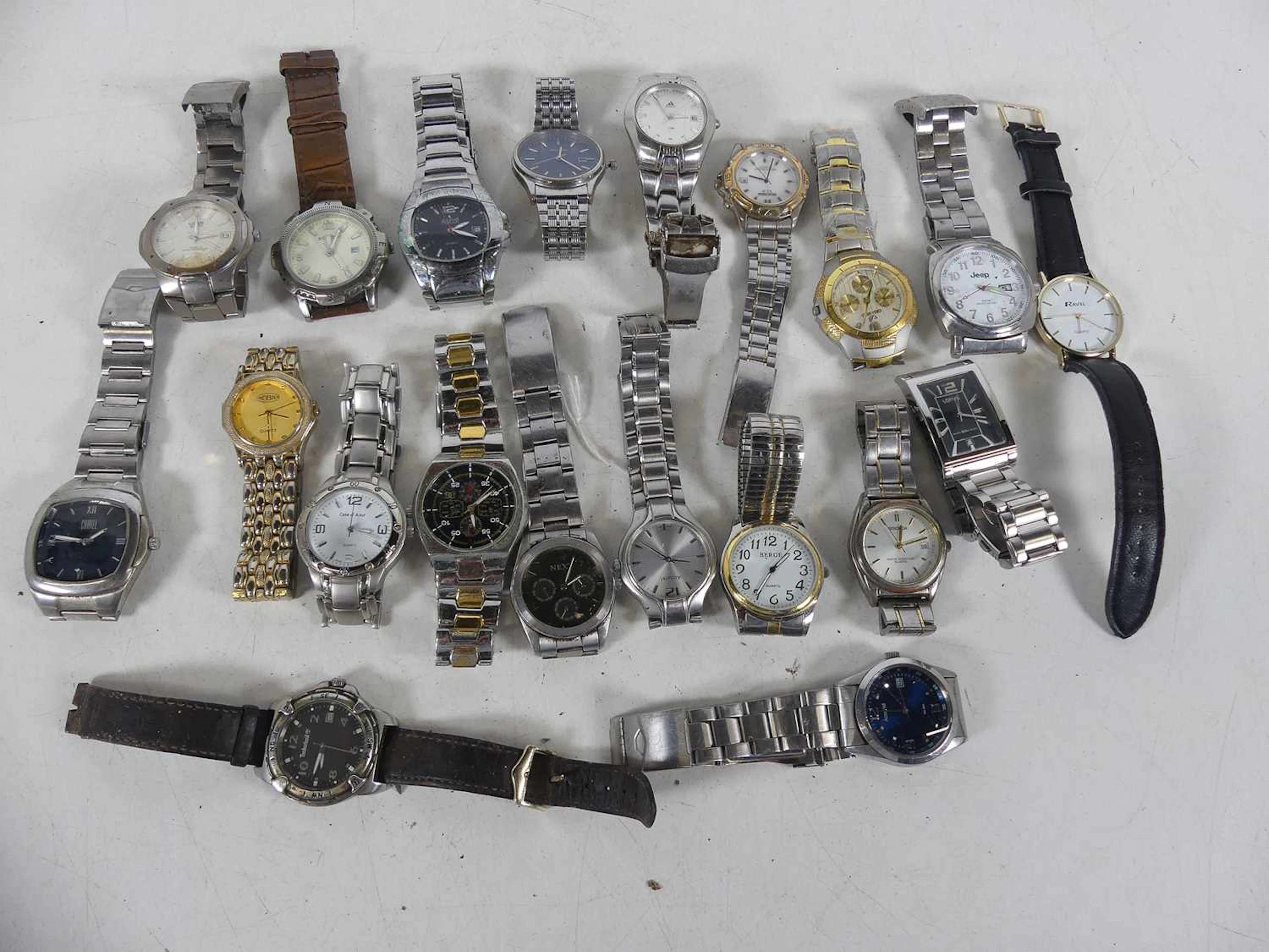Lot 301 - A collection of fashion watches, to include