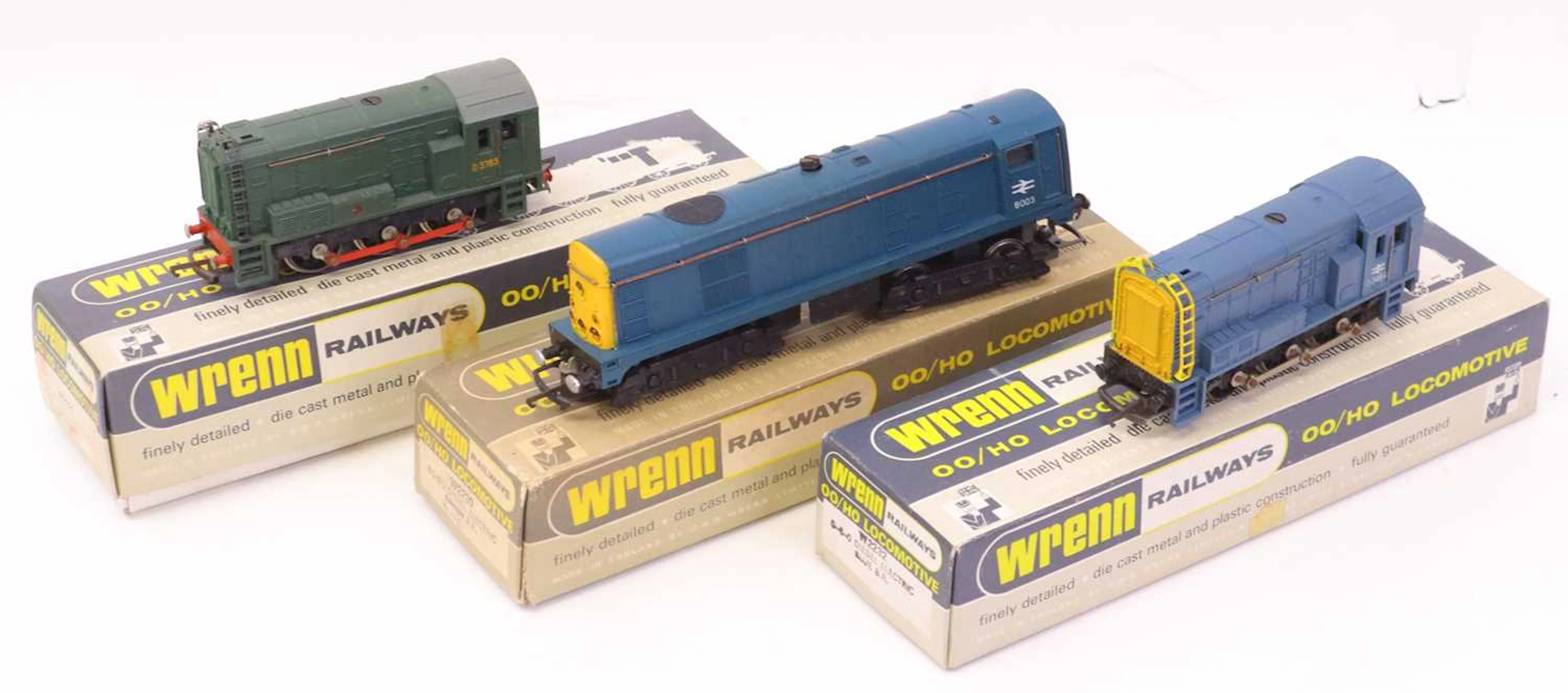 Lot 364 - Three Wrenn 00 gauge locos to include a