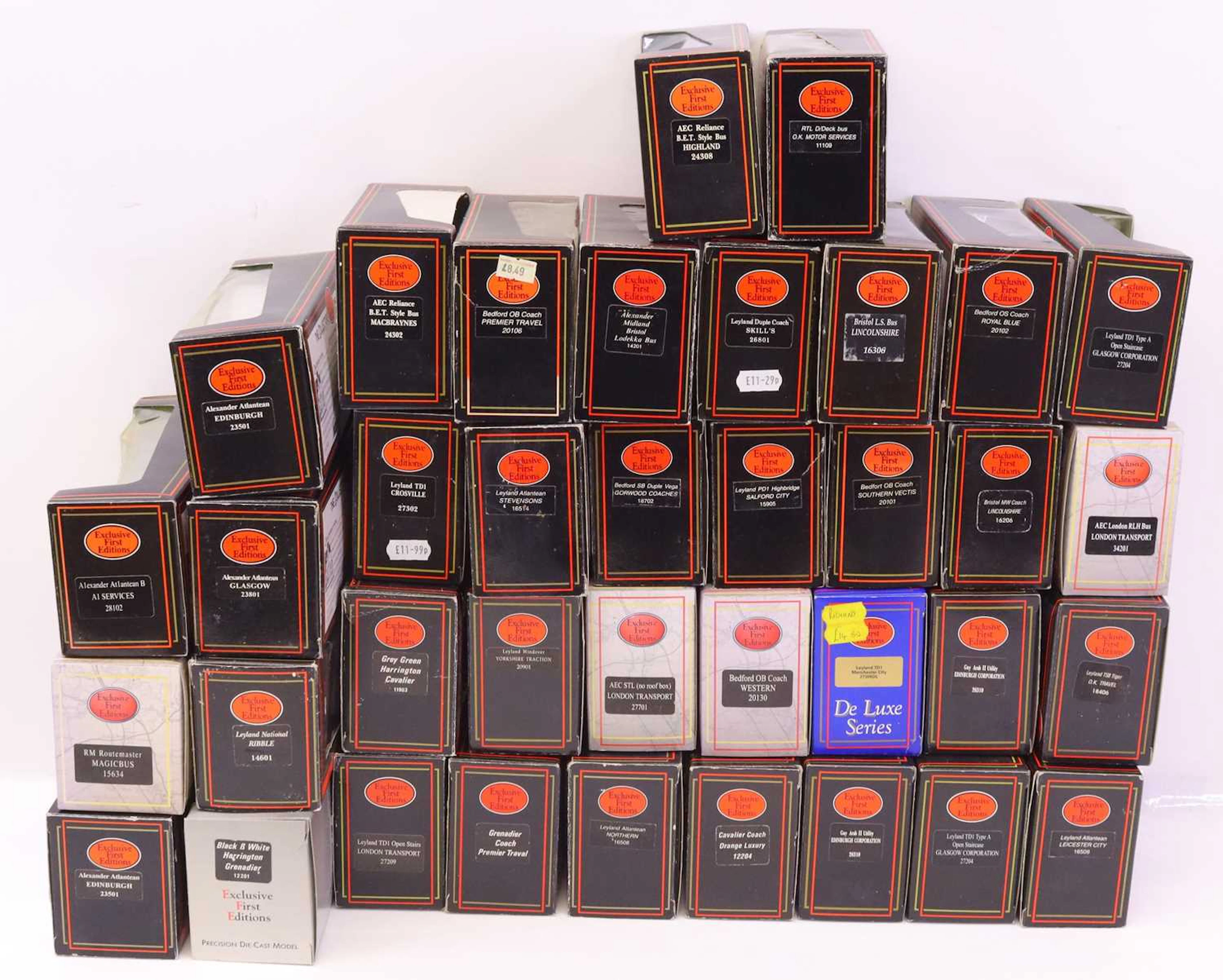 Lot 294 - 37 various boxed EFE 1/76th scale public