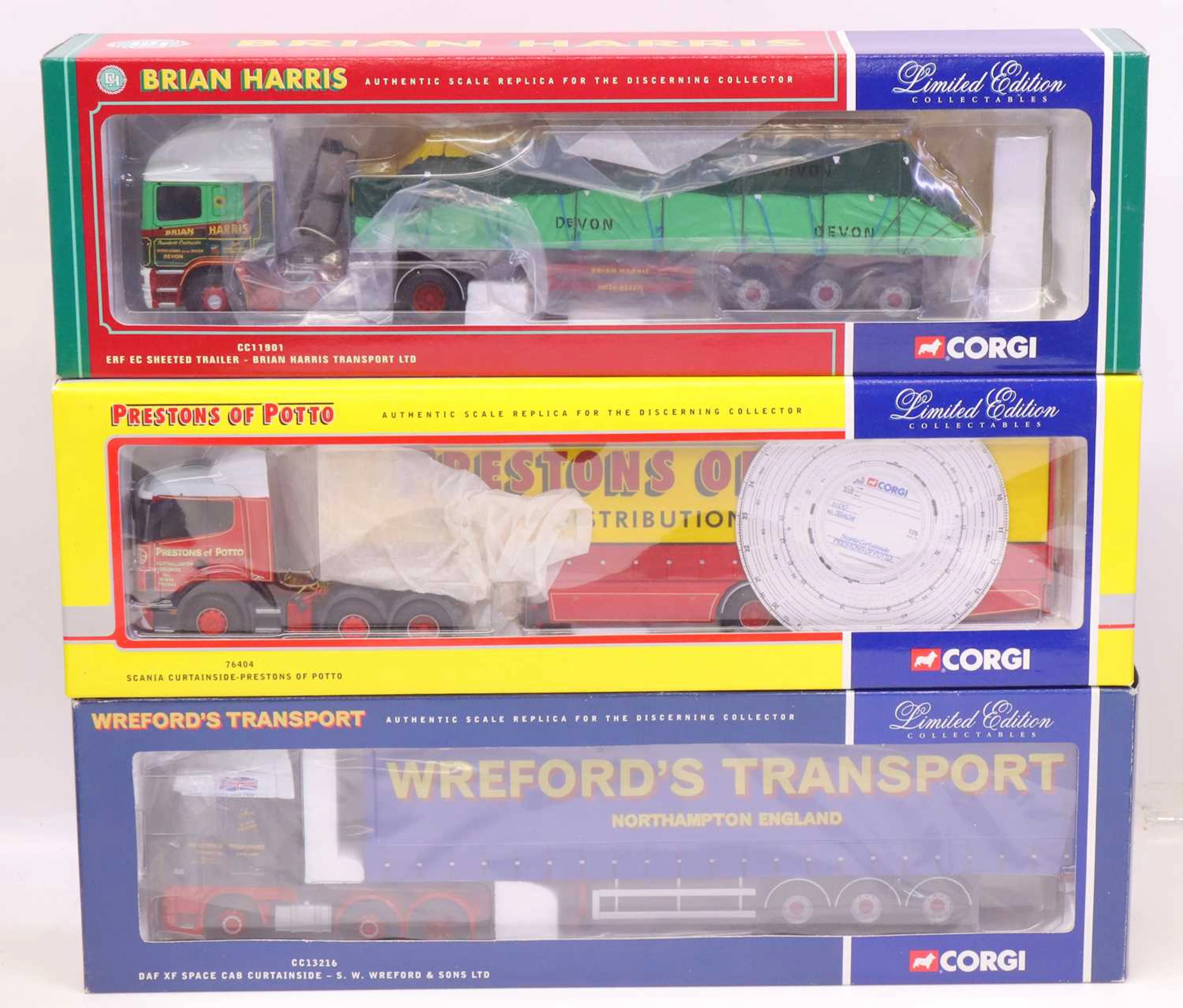 Lot 162 - Three various boxed Corgi Hauliers of Renown