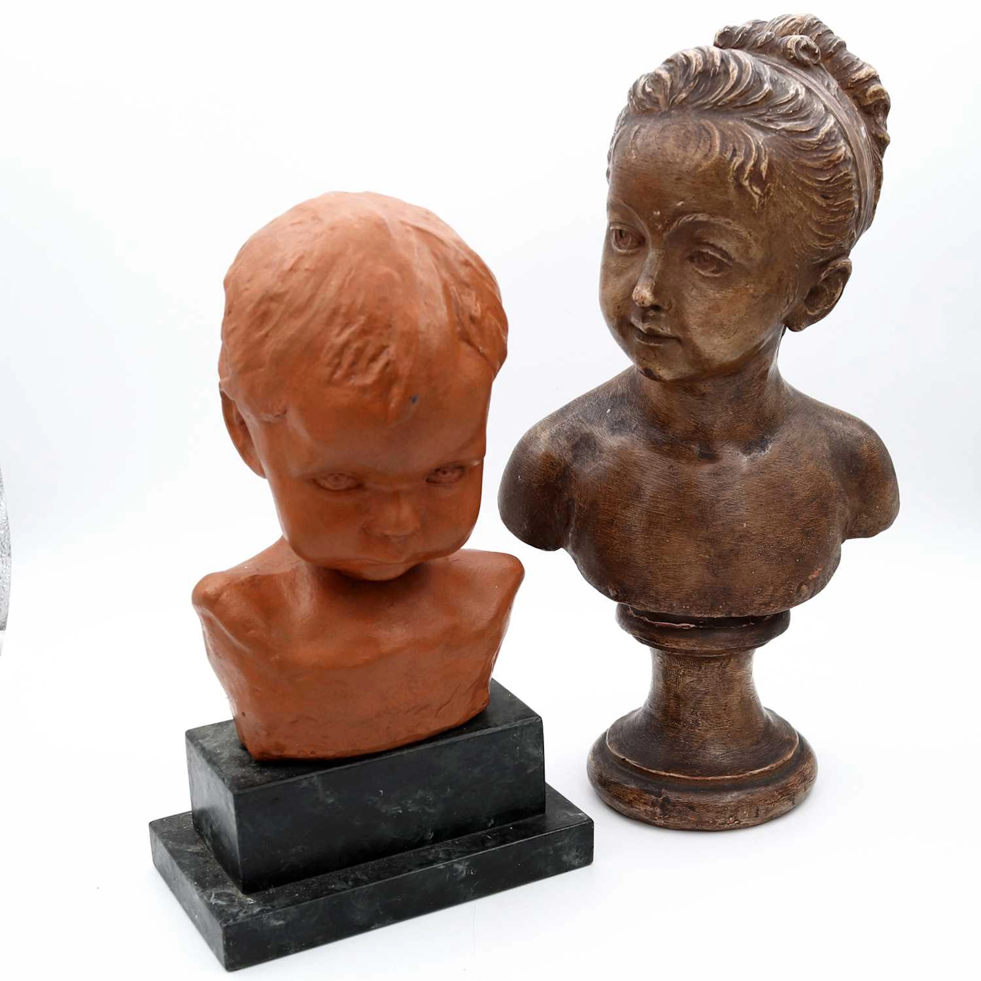 Lot 30 - An early to mid 20th century painted plaster