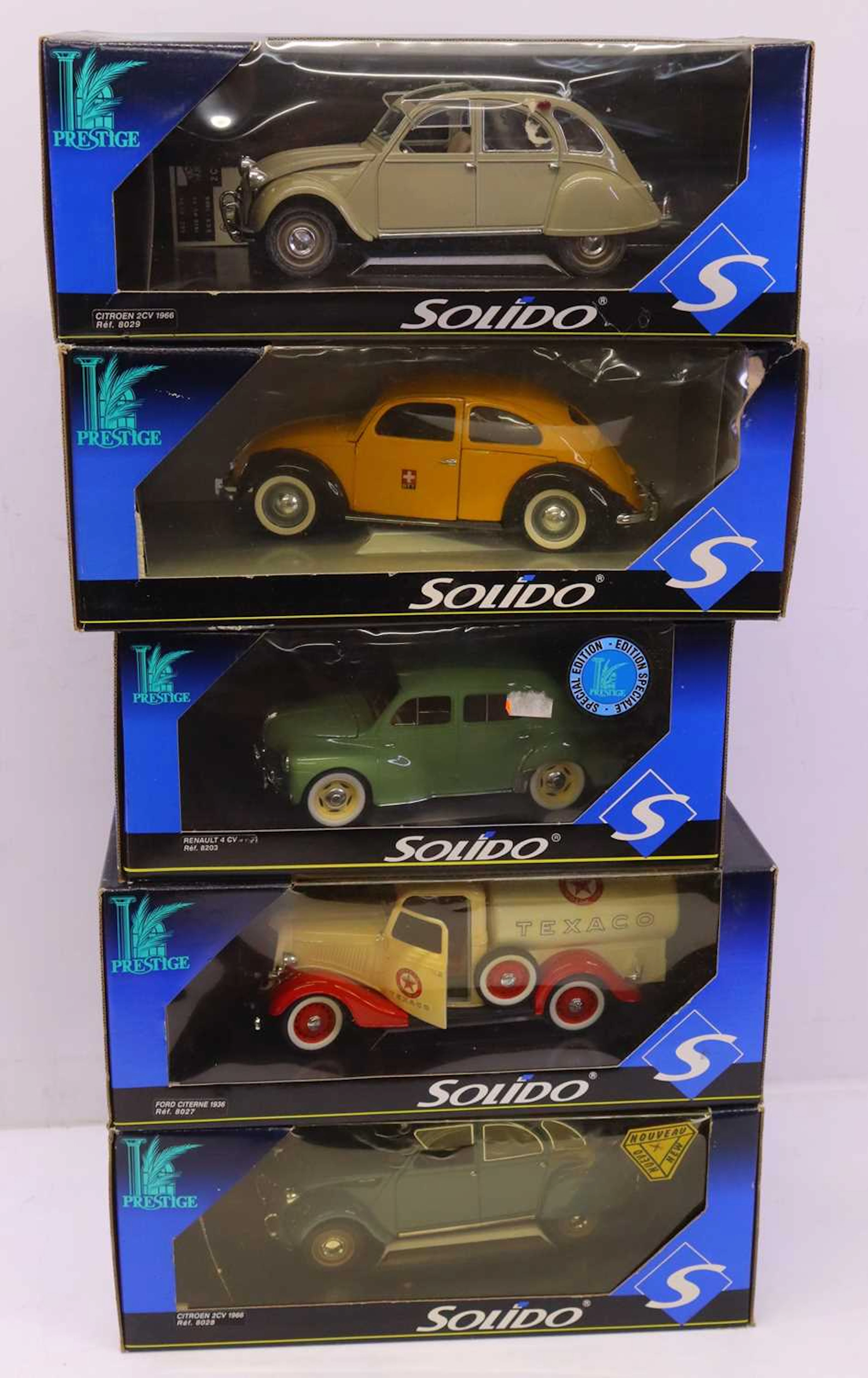 Lot 177 - Collection of 5 Solido 1/18th scale diecast