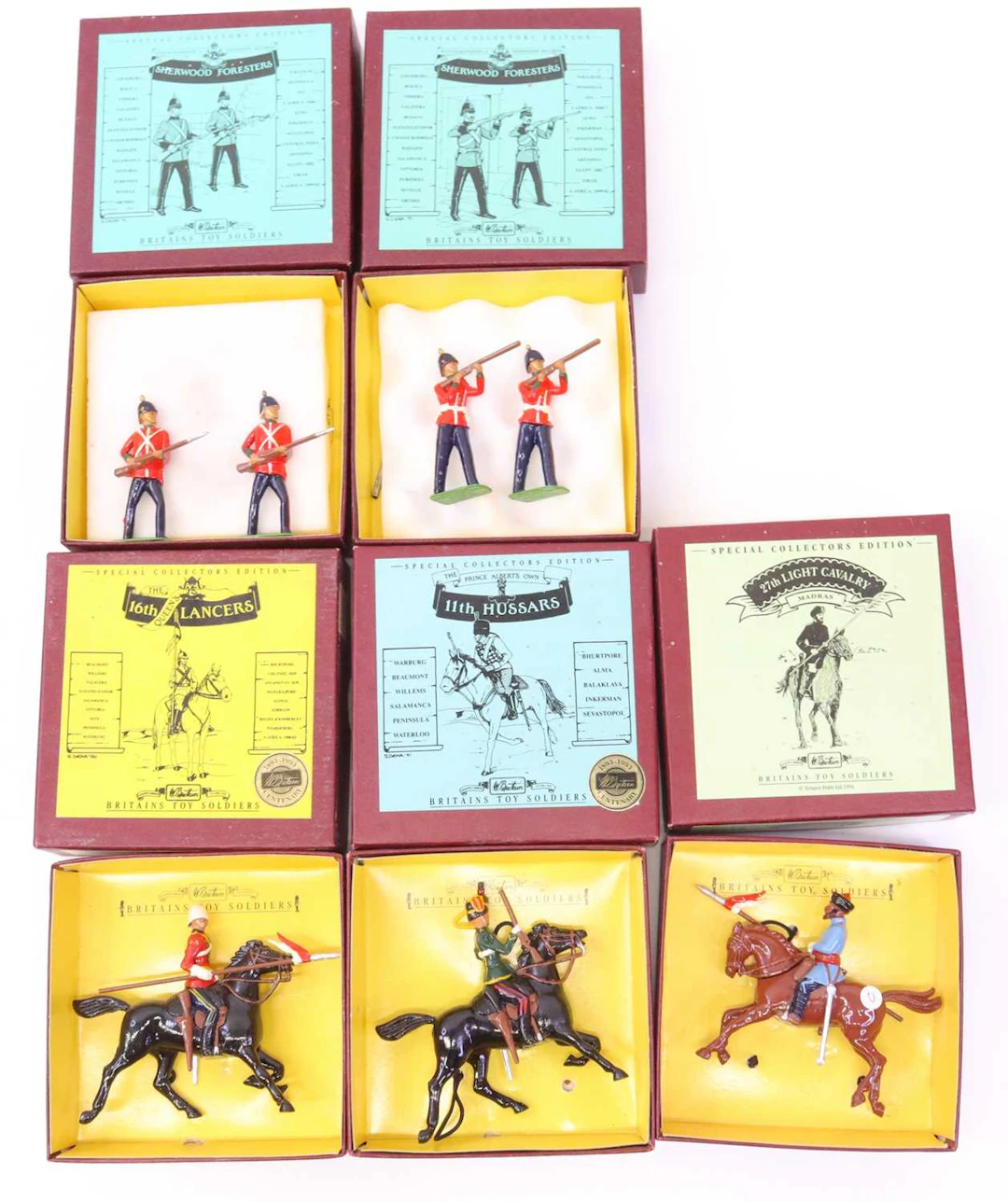Lot 400 - Britains group of 5 to include: No.8814