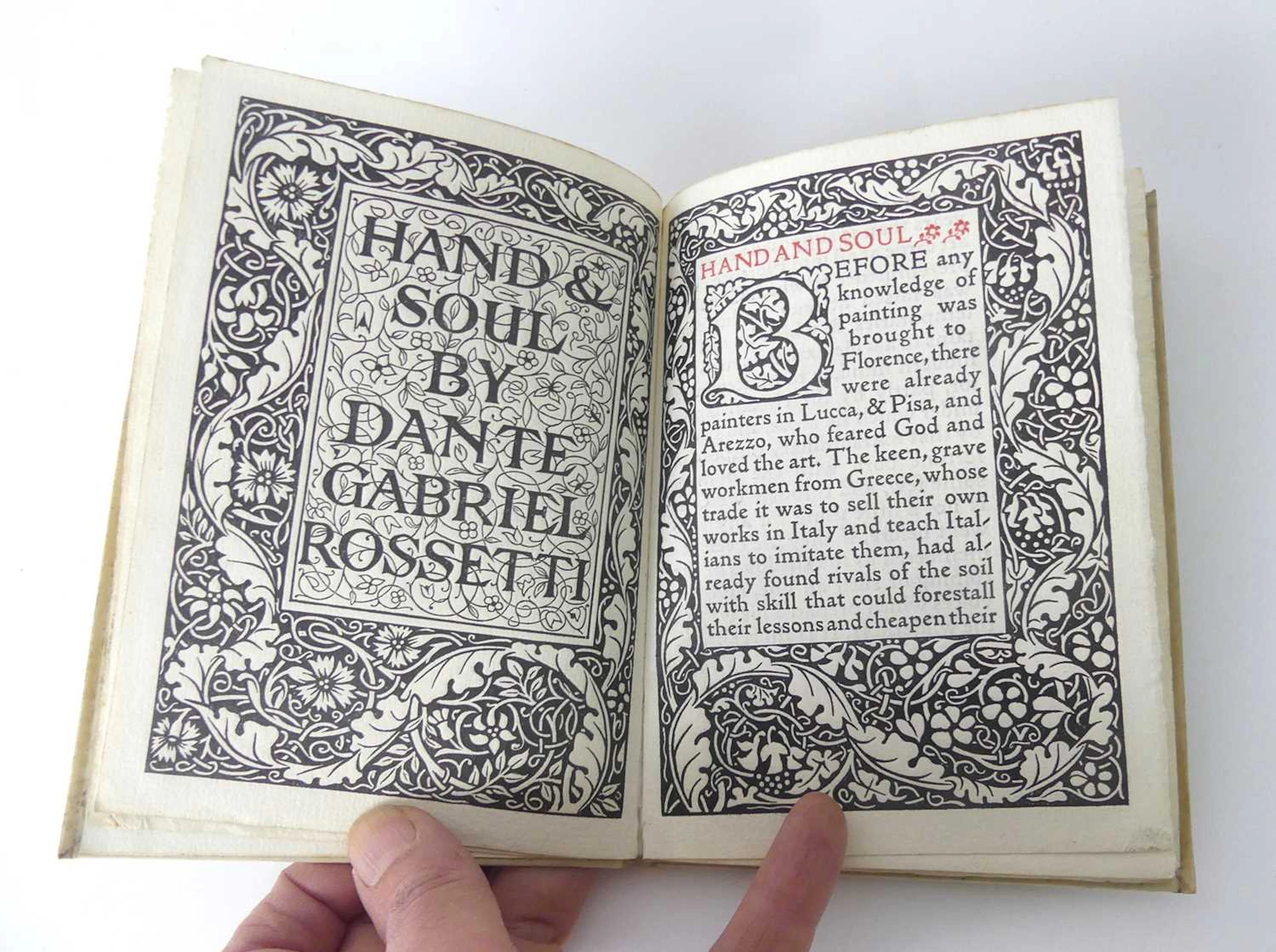 Lot 333 - Rossetti, Dante Gabriel; Hand & Soul