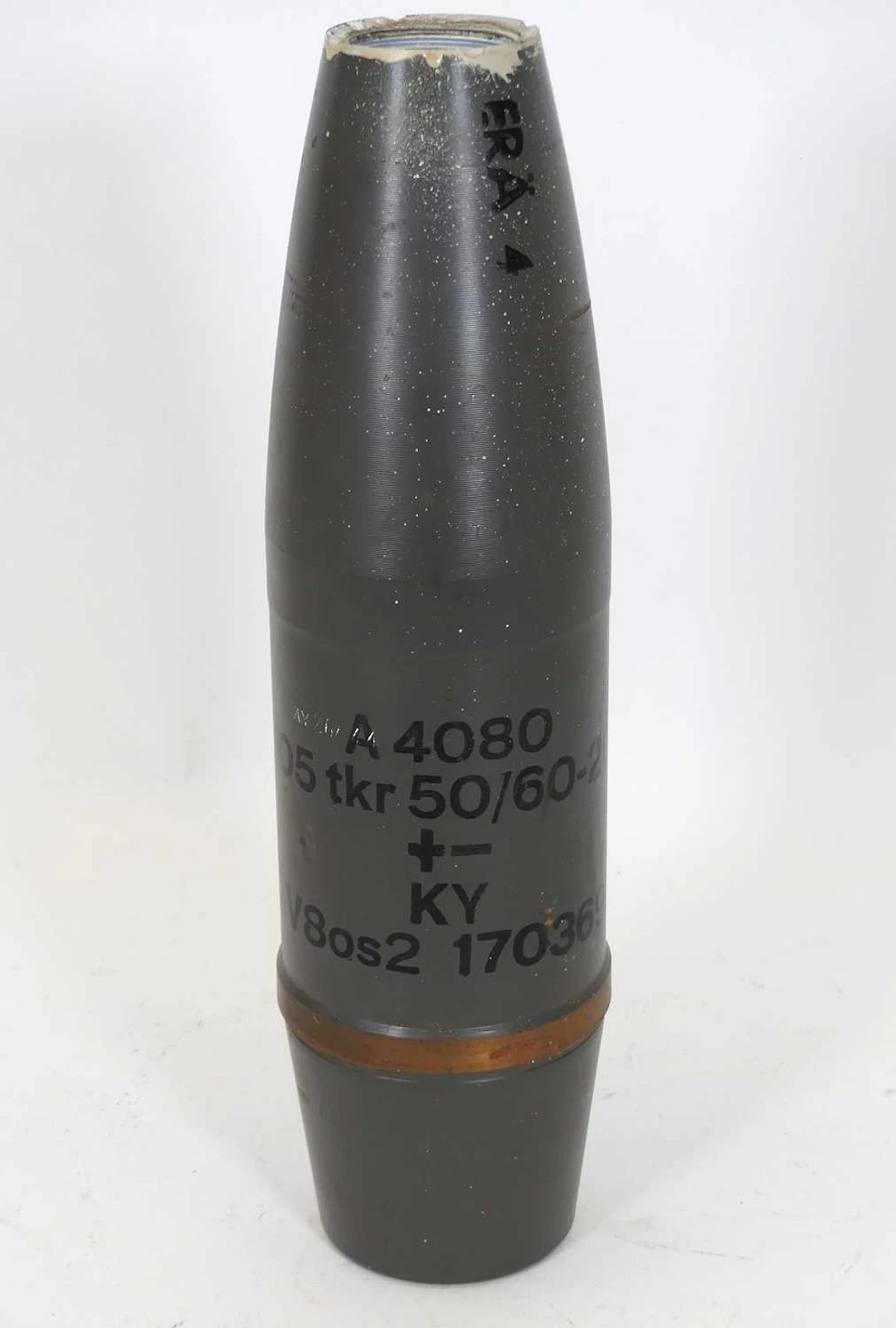 Lot 1035 - An inert WW II German projectile shell