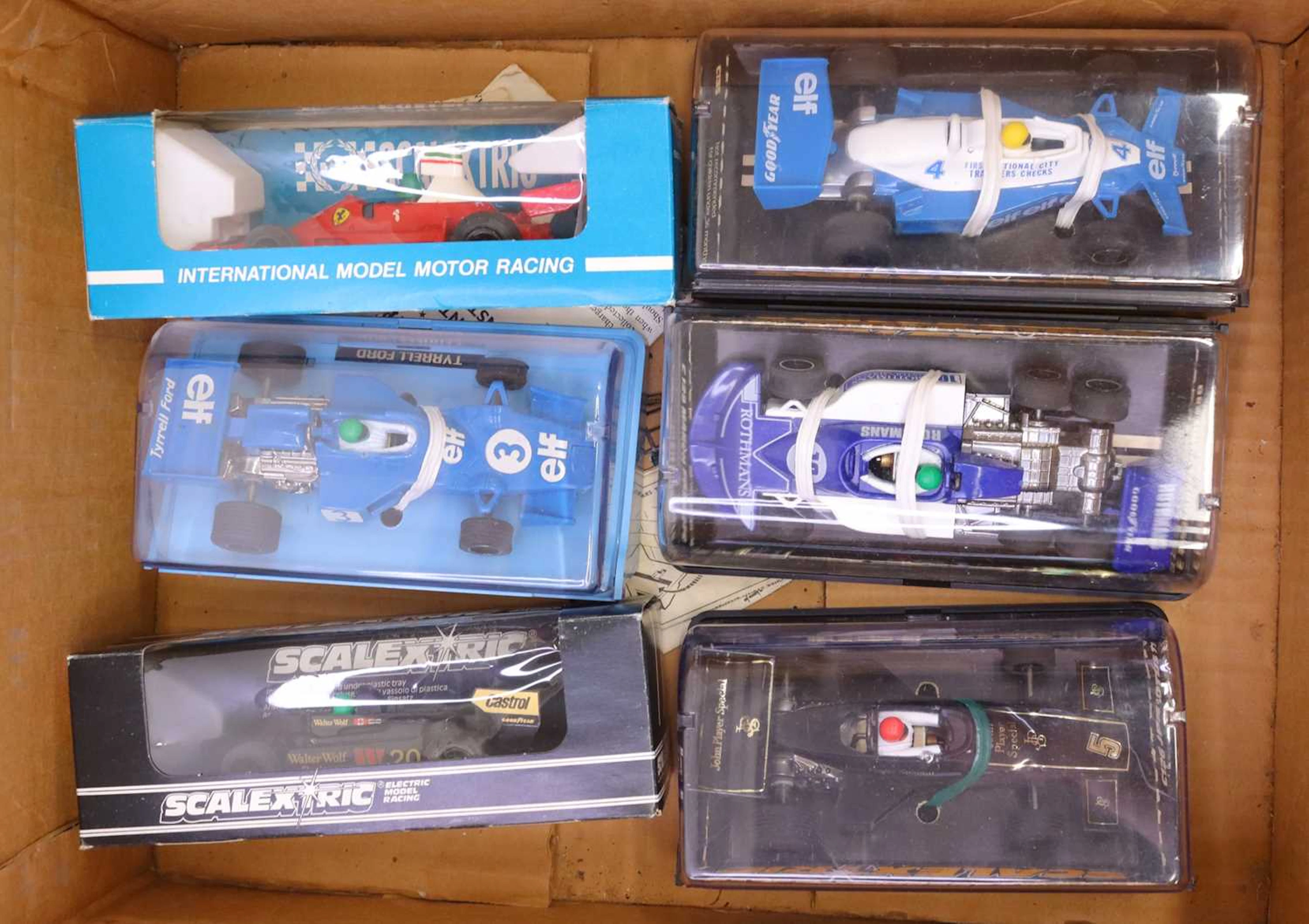 Lot 234 - Collection of Scalextric slot racing cars to