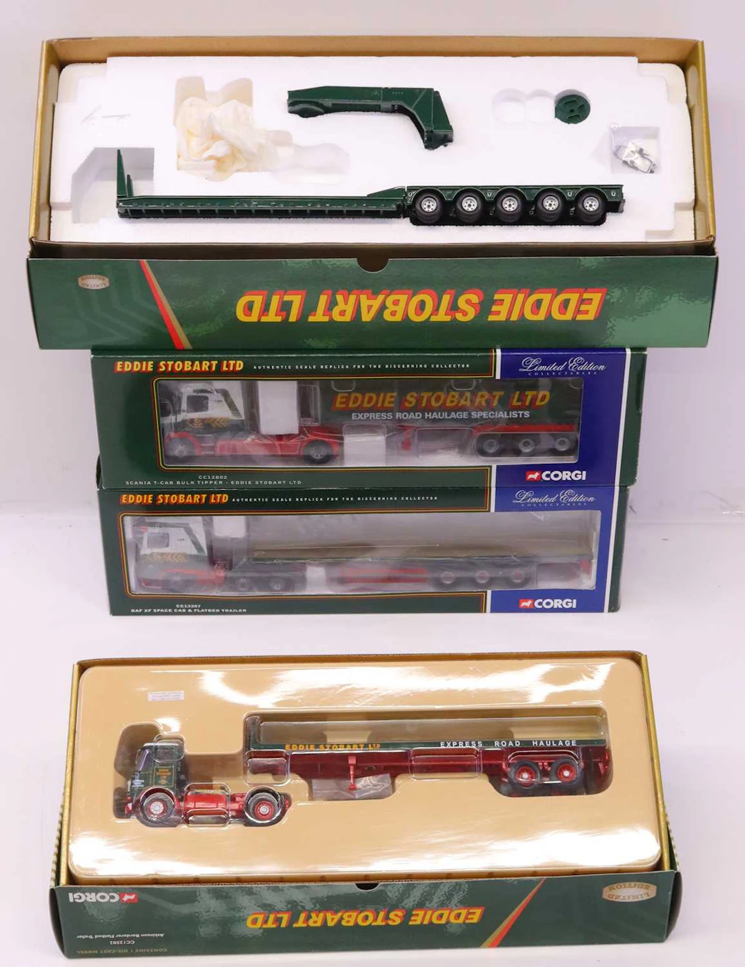 Lot 239 - Corgi Toys Eddie Stobart 1/50 scale road