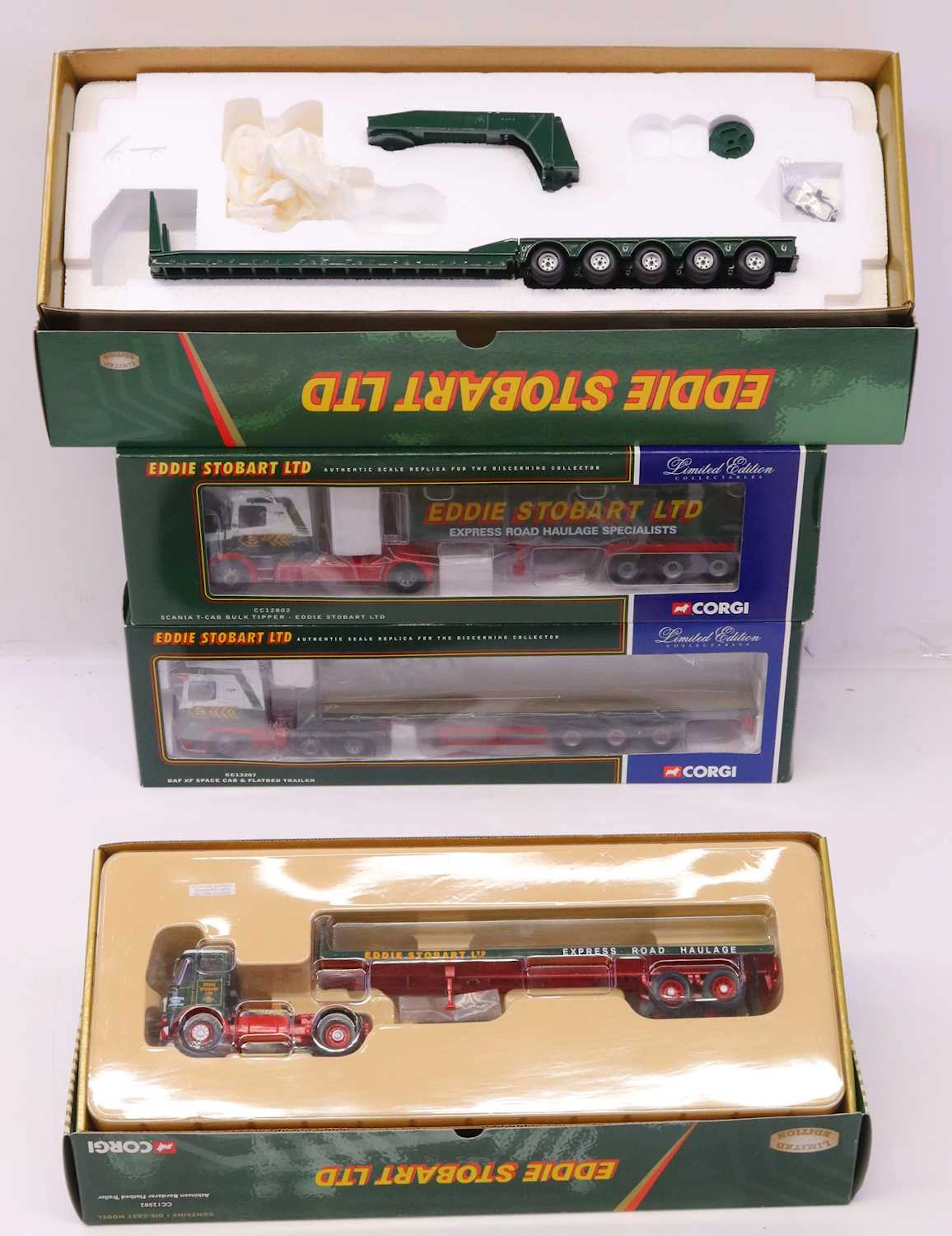 Lot 239 - Corgi Toys Eddie Stobart 1/50 scale road