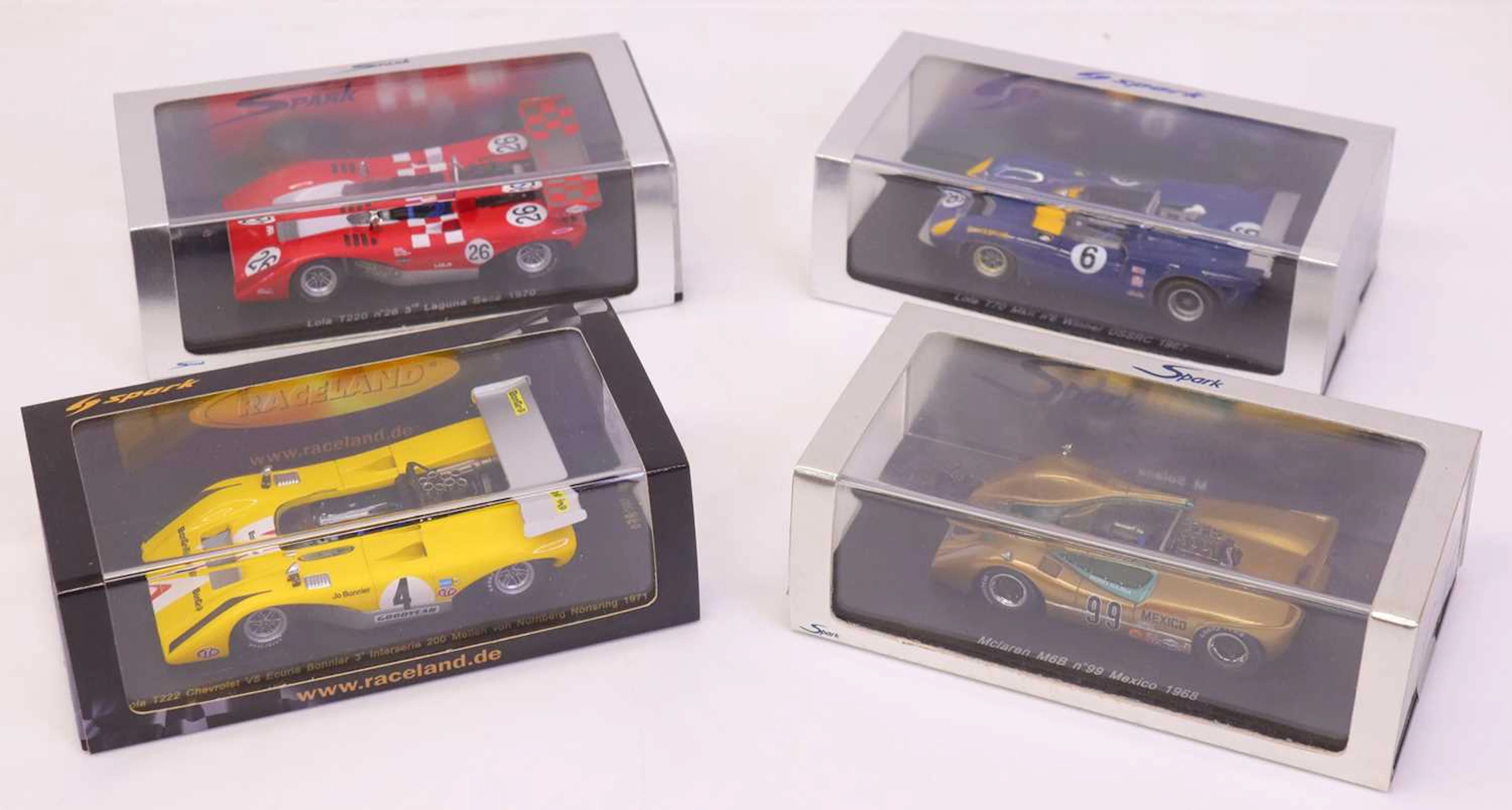 Lot 537 - Spark Models 1/43 scale group of 4