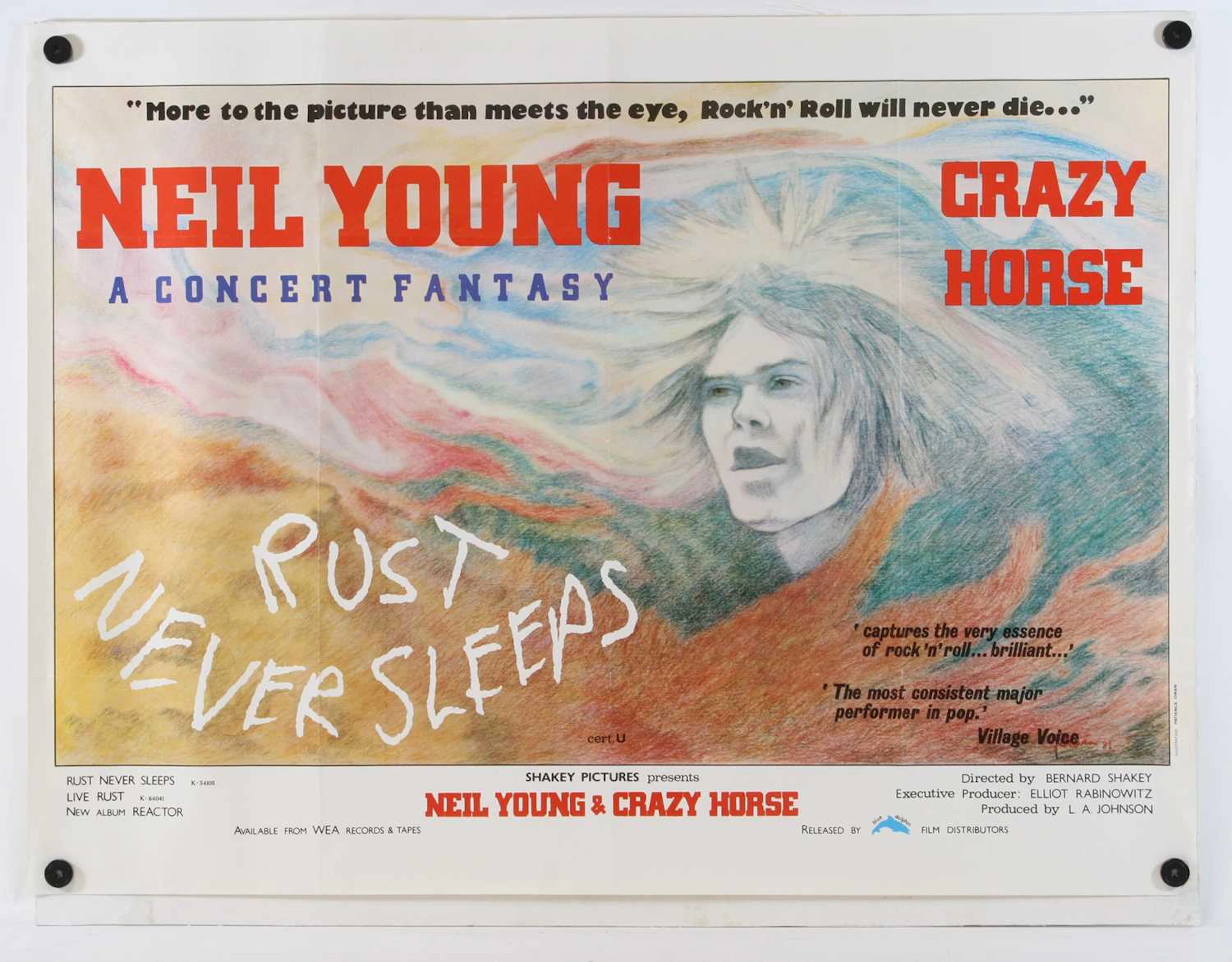 Lot 1087 - Neil Young & Crazy Horse, Rust Never Sleeps