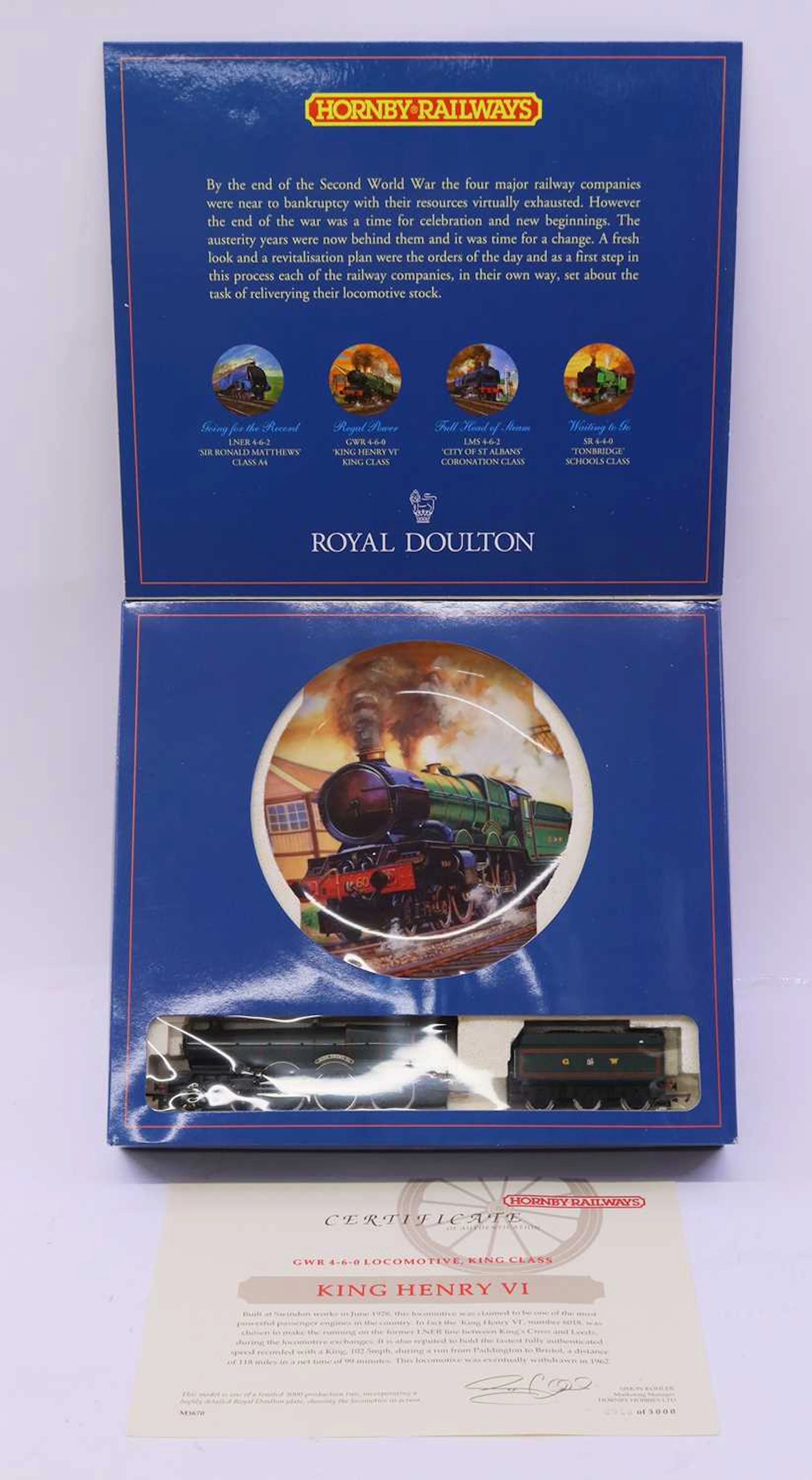 Lot 673 - A Hornby 00 gauge Royal Doulton