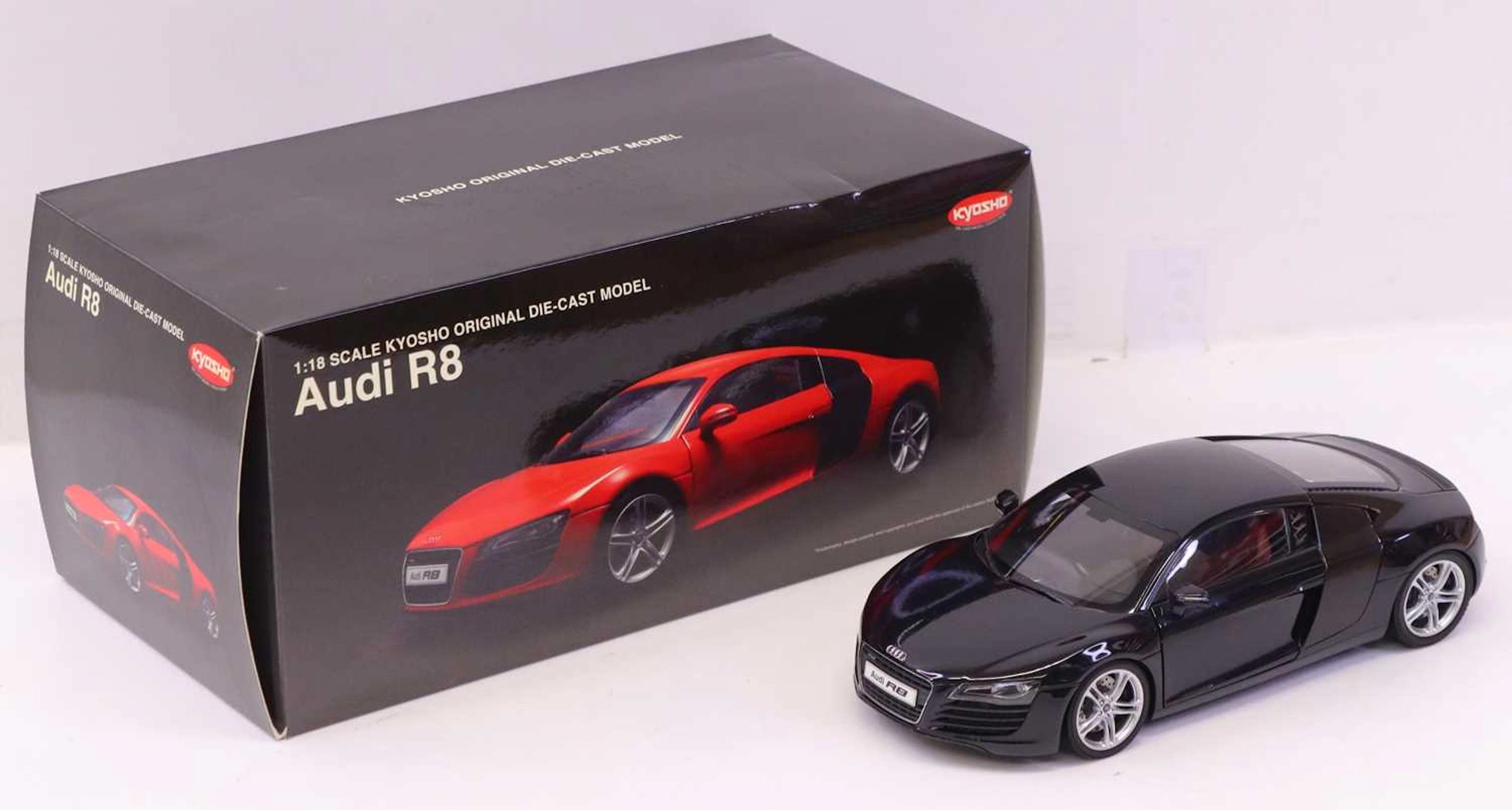 Lot 144 - Kyosho 1/18th scale diecast model of a Audi
