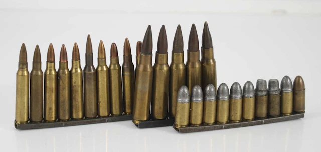 Lot 1281 - A collection of inert military caliber