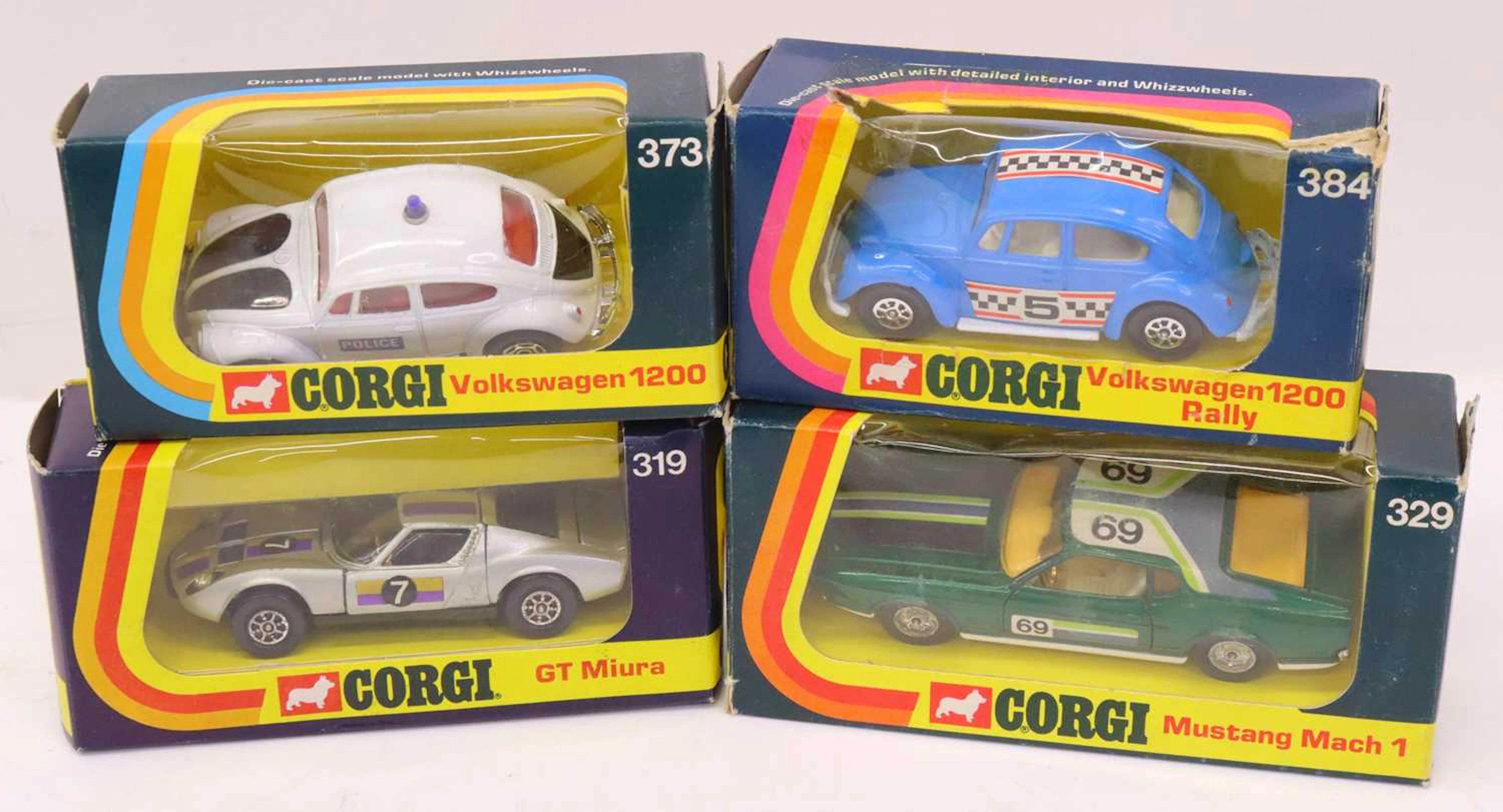Lot 88 - Corgi Toys group of 4 later release diecasts