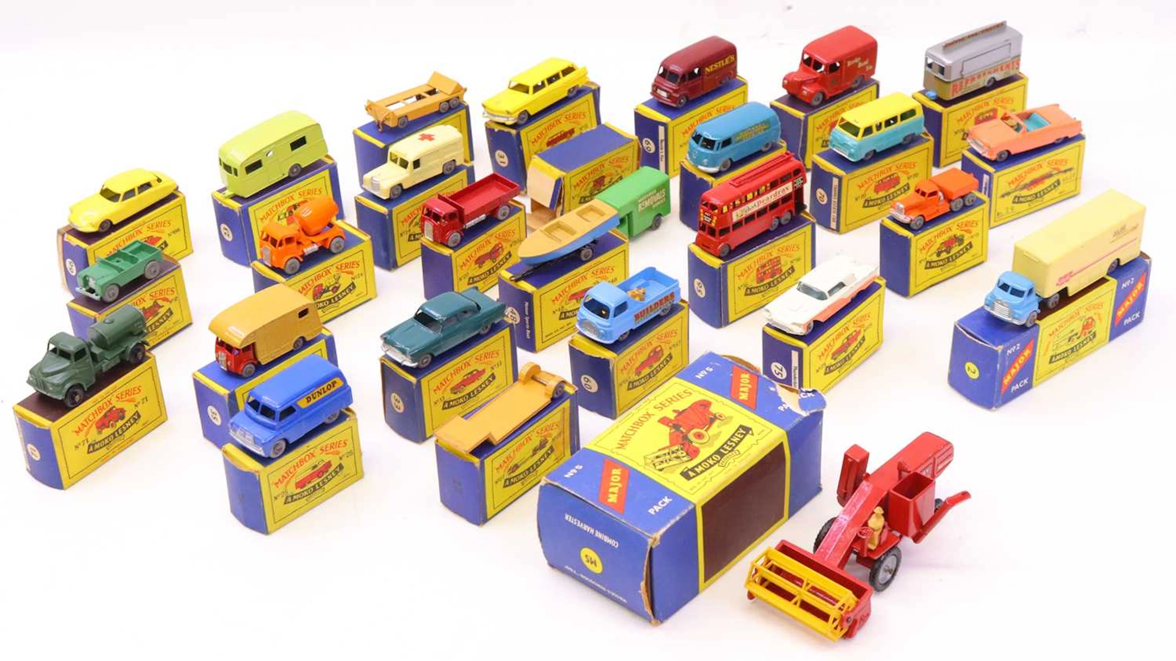 Lot 137 - Collection of Matchbox 1-75 series regular