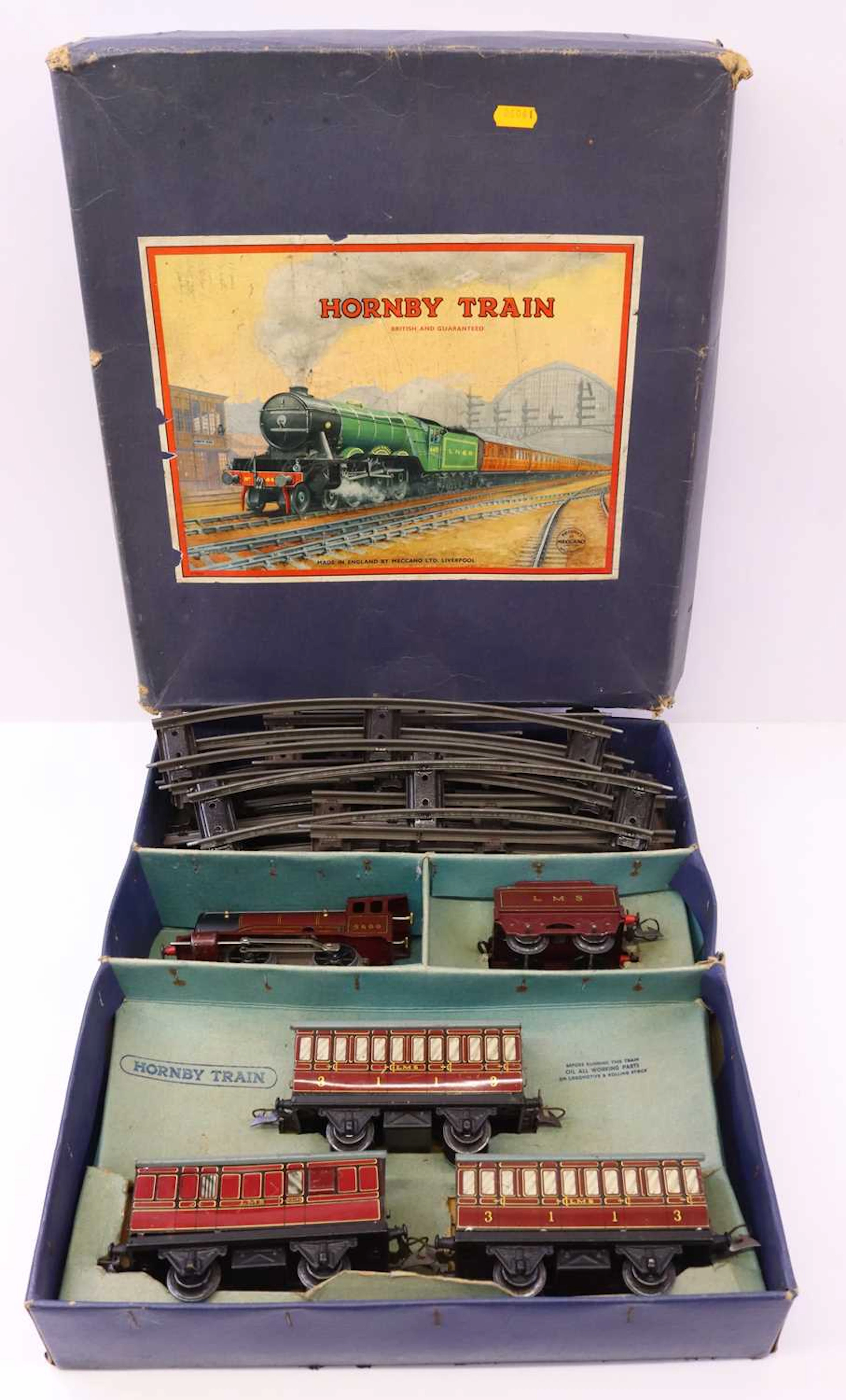 Lot 334 - Hornby 0 gauge post-war no.501 set