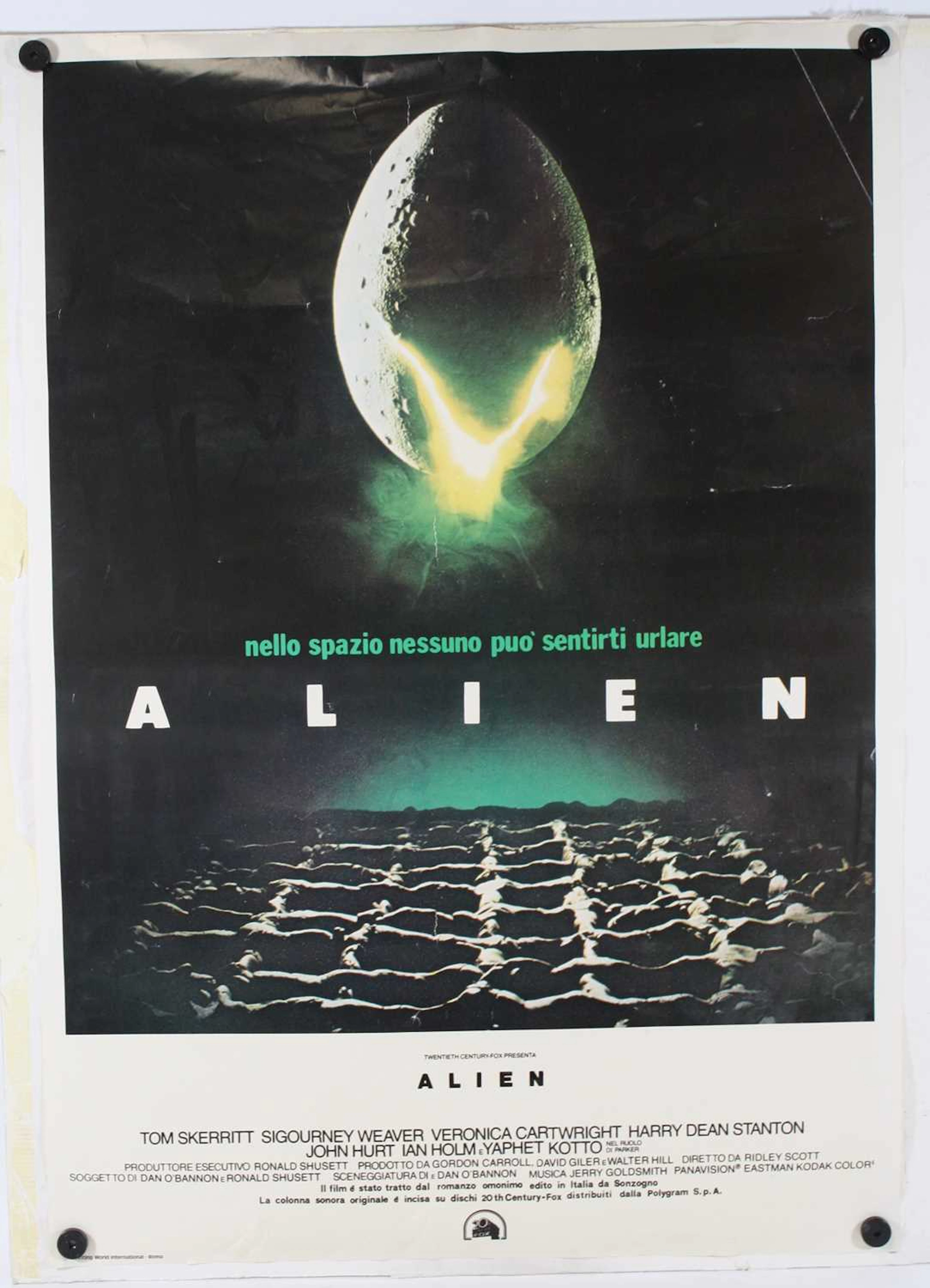Lot 1320 - Alien 1979, Italian, one sheet film poster