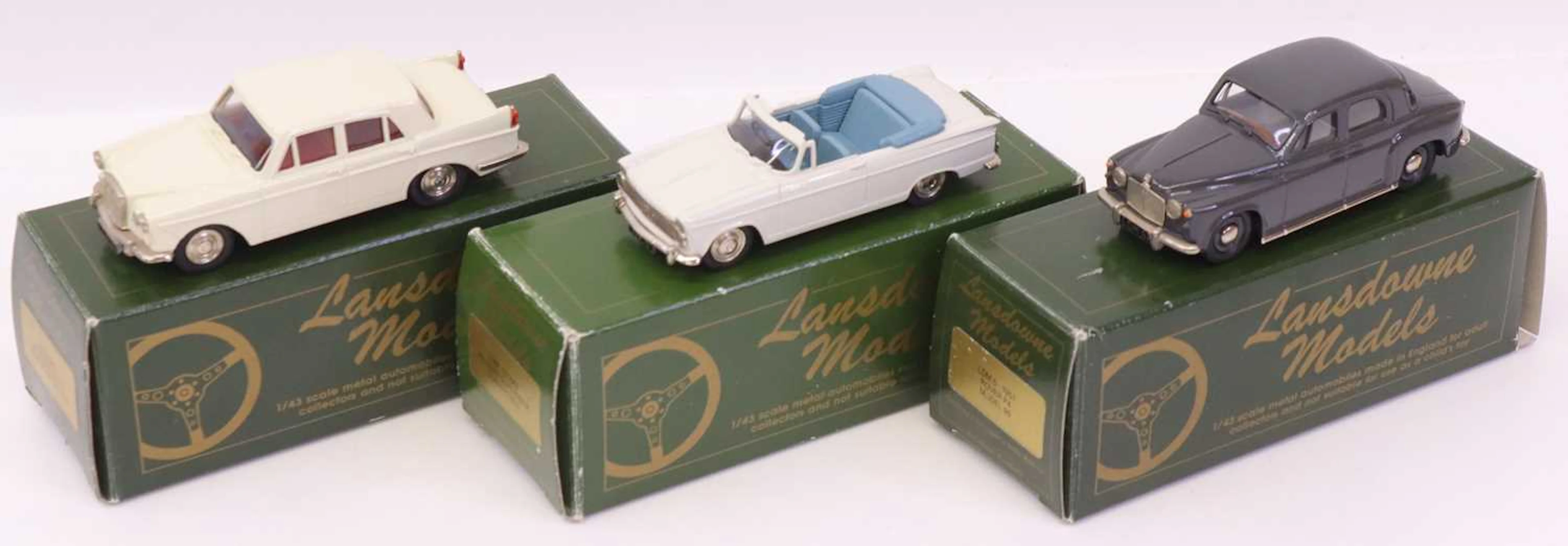 Lot 488 - Lansdowne Models 1/43rd scale white metal