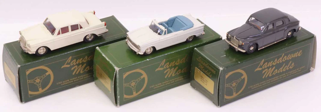 Lot 488 - Lansdowne Models 1/43rd scale white metal