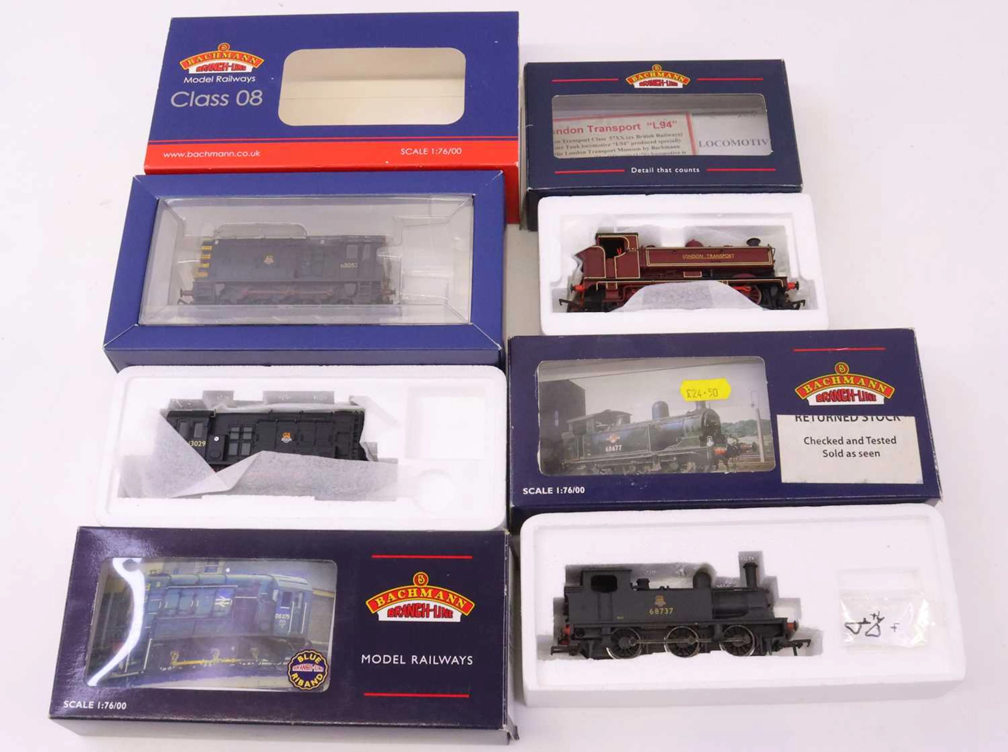 Lot 418 - Four Bachmann 00 gauge locos to include a