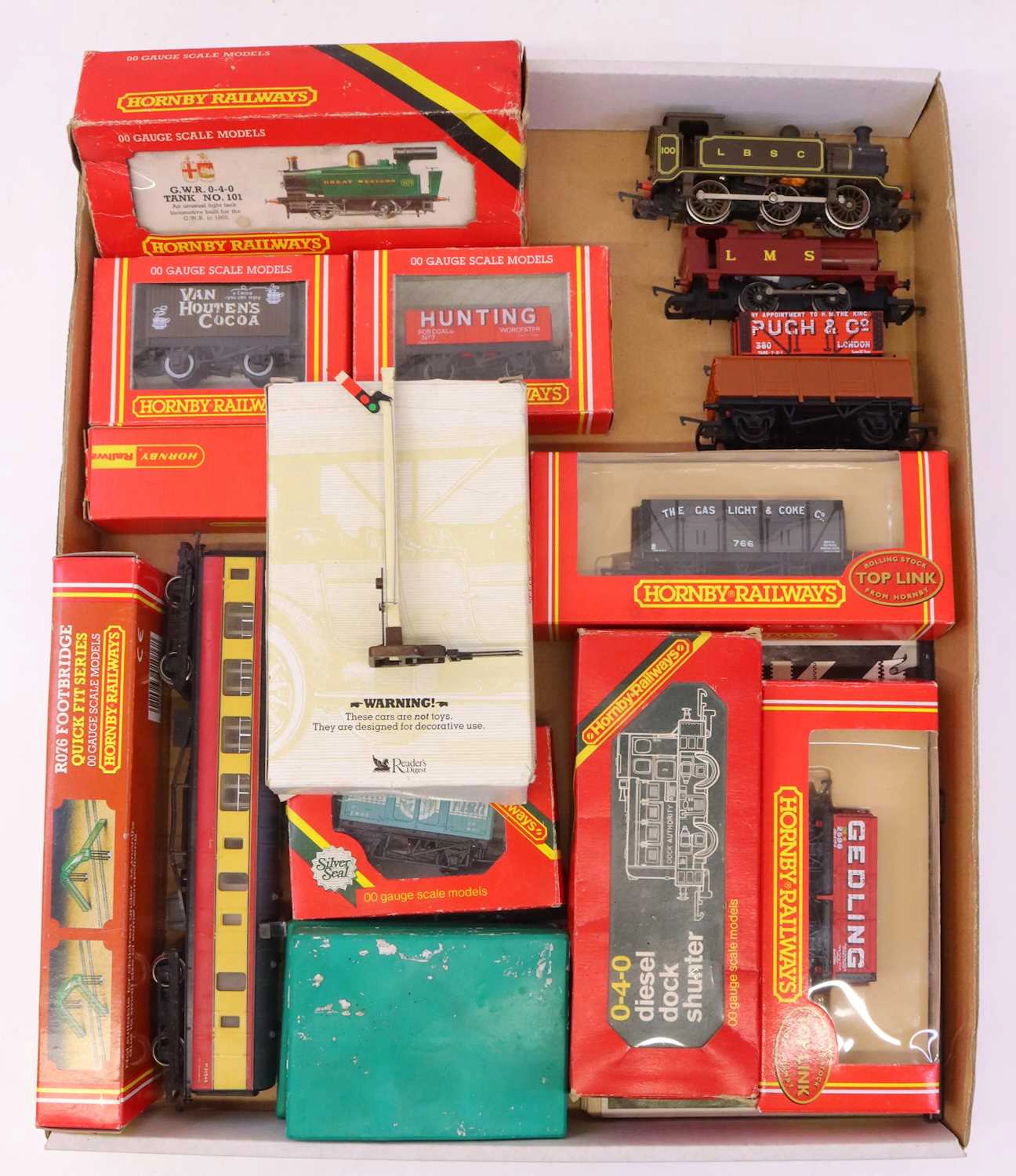 Lot 344 - Small collection of 1980s Hornby 00 gauge