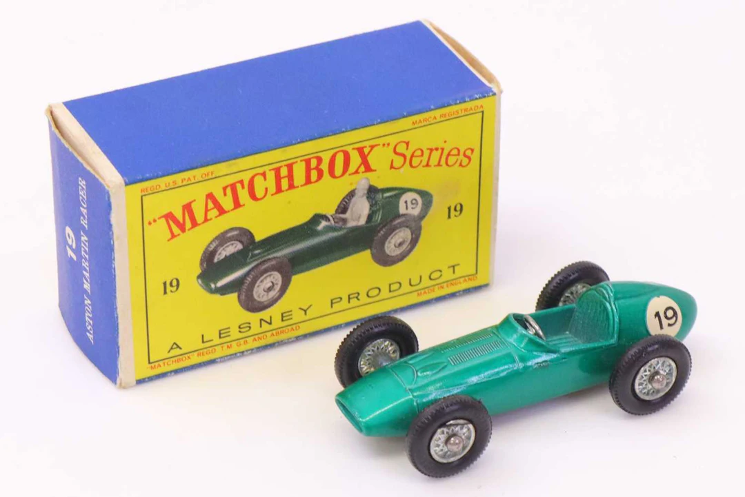 Lot 591 - Matchbox regular wheels No. 19 Aston Martin
