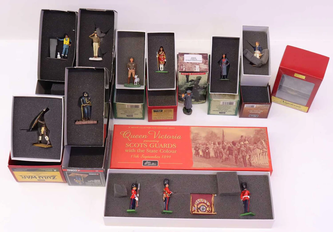 Lot 421 - Britains and Corgi a collection of modern