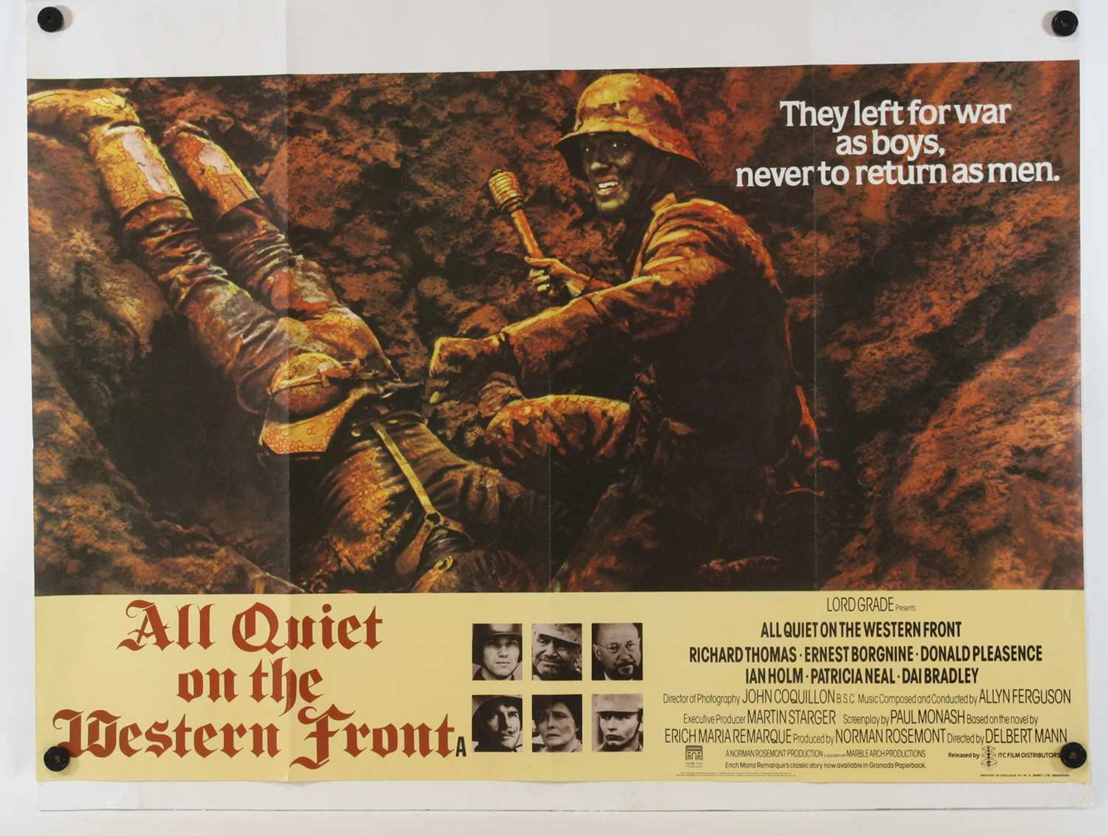 Lot 1065 - All Quiet on the Western Front, 1979, UK