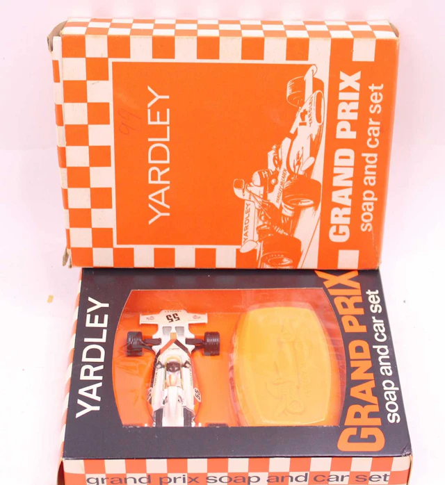 Lot 1735 - A Corgi Toys Yardley McLaren M19A Grand