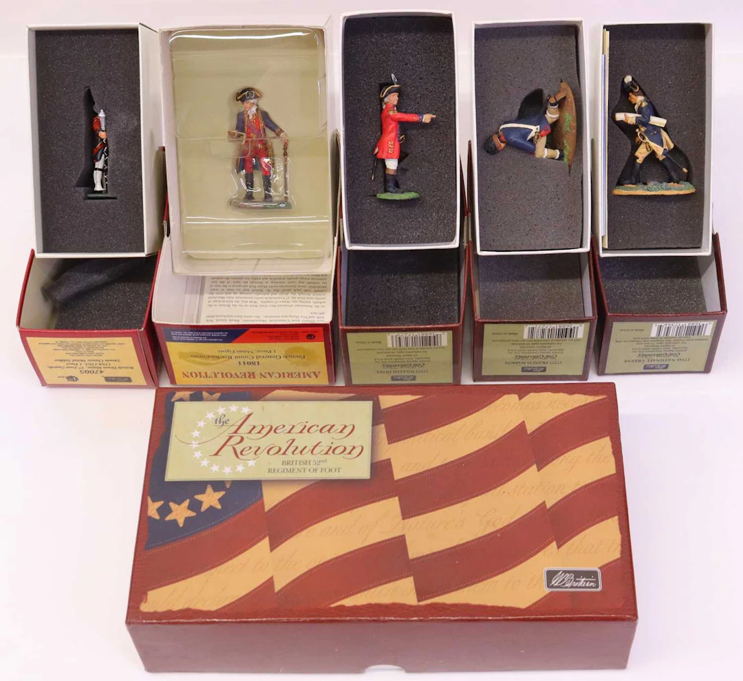 Lot 417 - Britains American Revolution and Redcoats