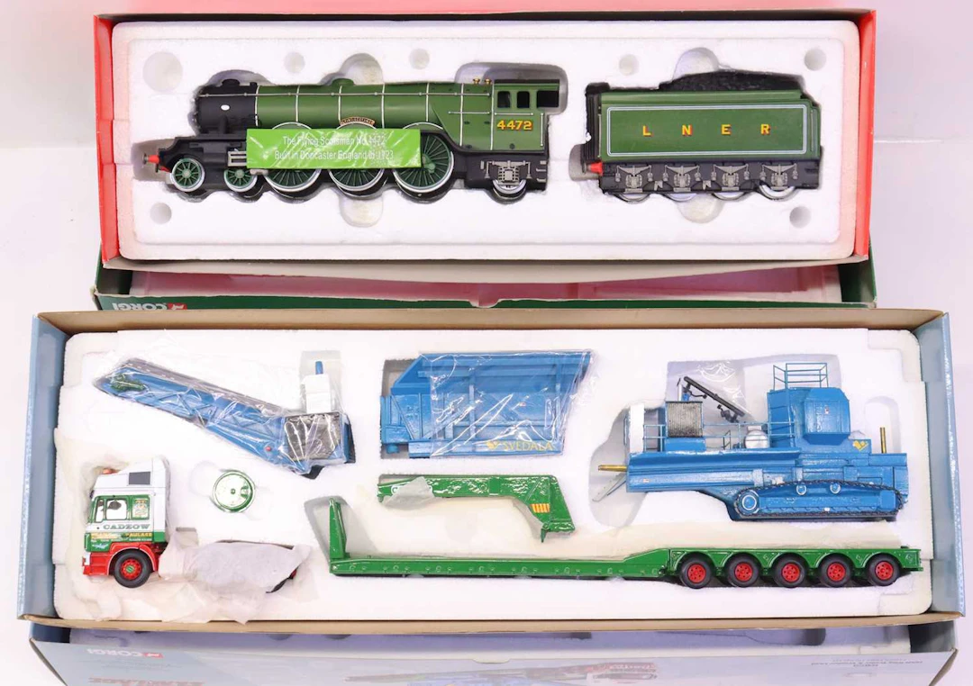 Lot 349 - A Corgi Toys 1/50 scale Heavy Haulage and