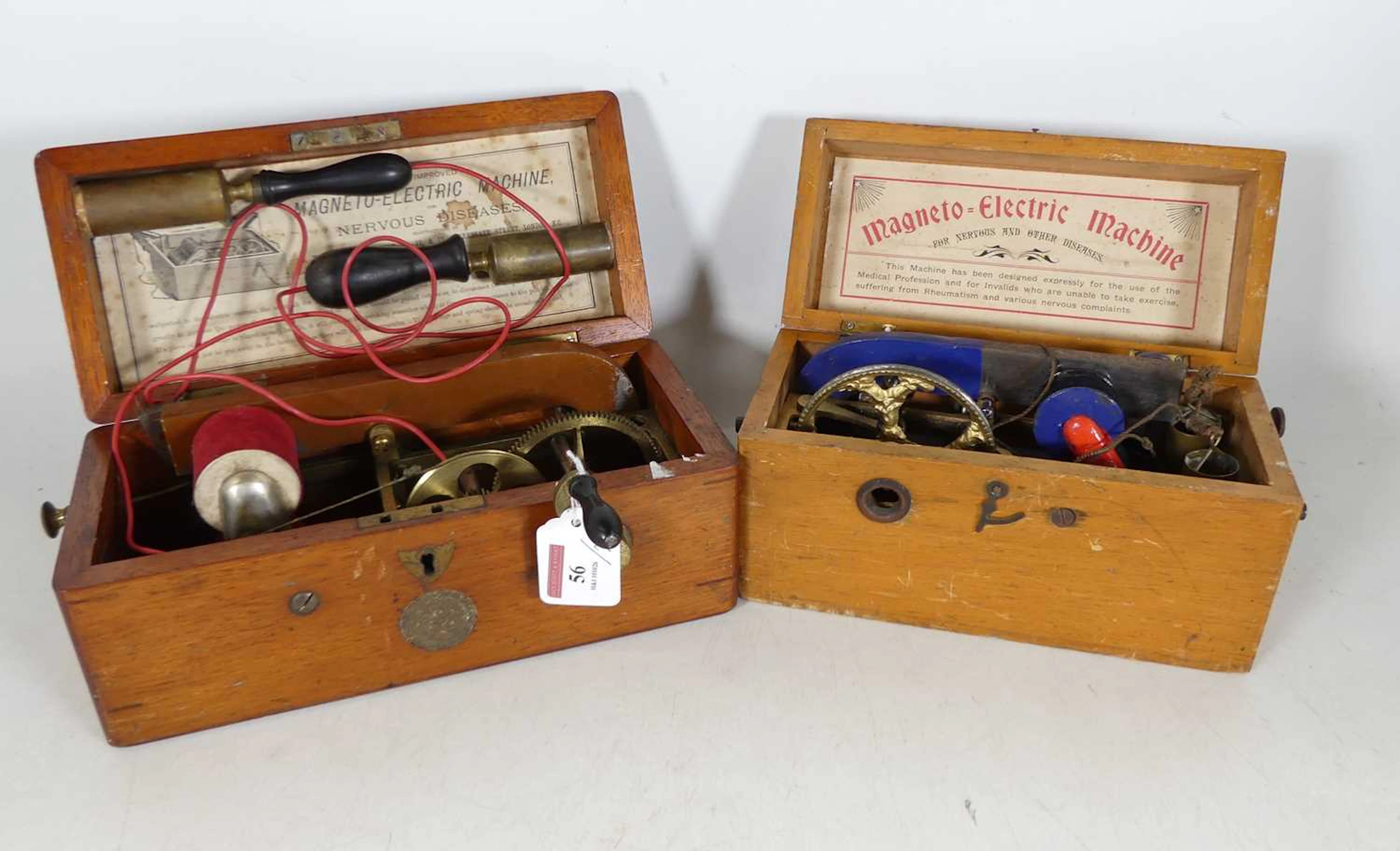 Lot 56 - An early 20th century magneto-electric