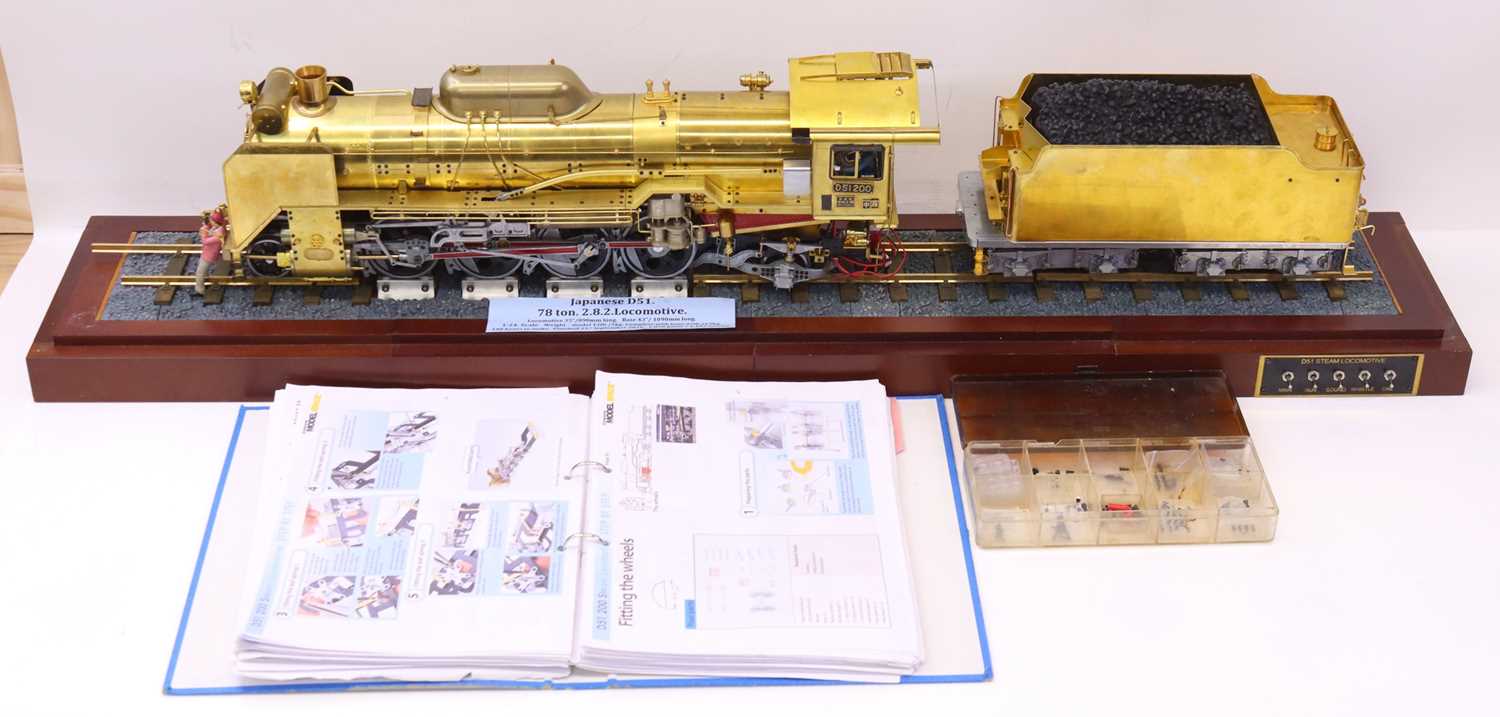 Lot 32 - Deagostini 1:24 scale electric Japanese D51 2-