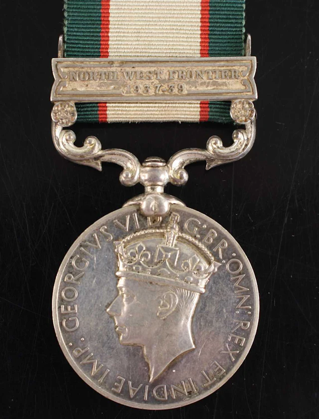 Lot 1157 - An India General Service medal (1936-1939)