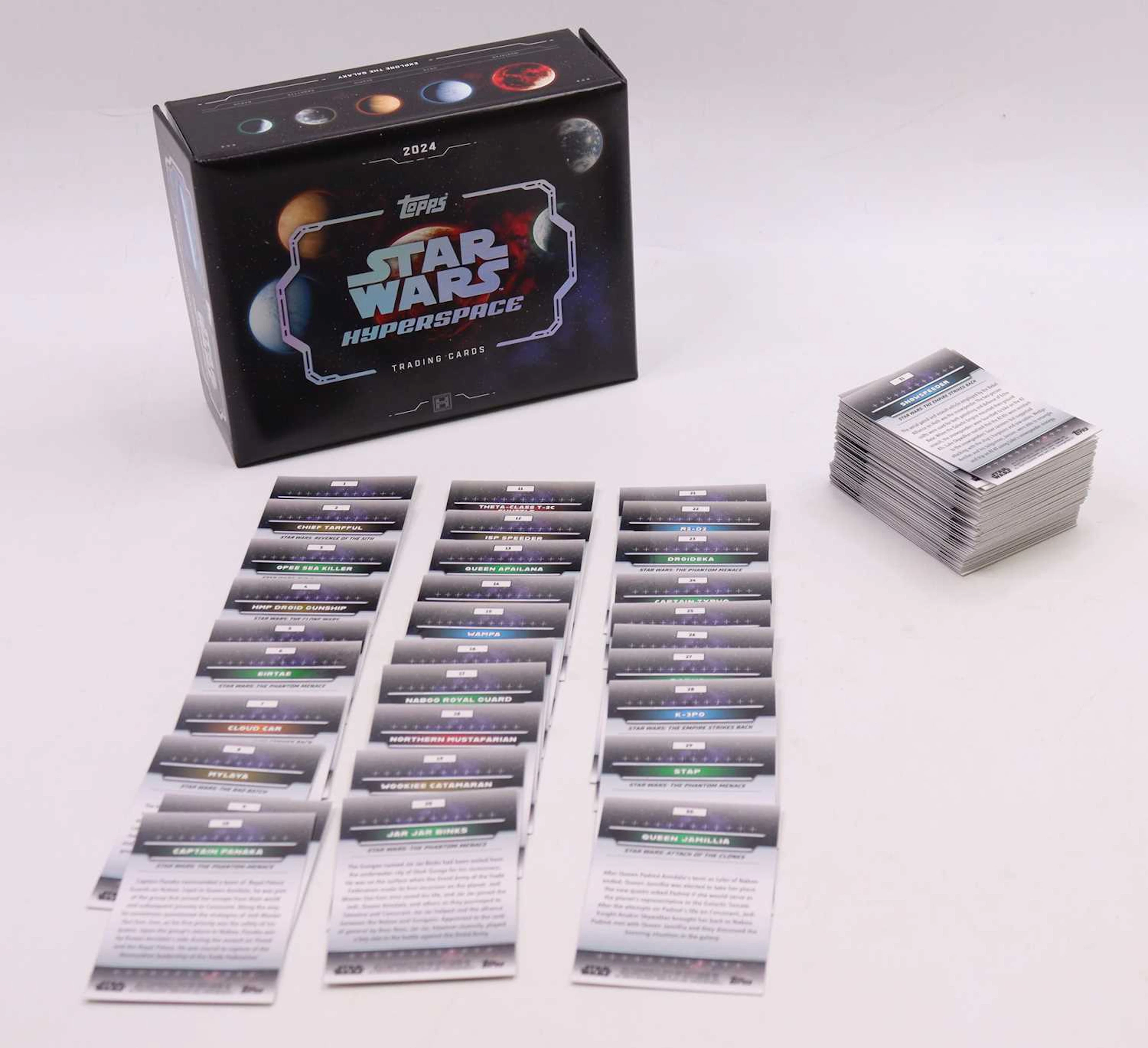 Lot 1889 - Topps Star Wars Hyperspace collection of