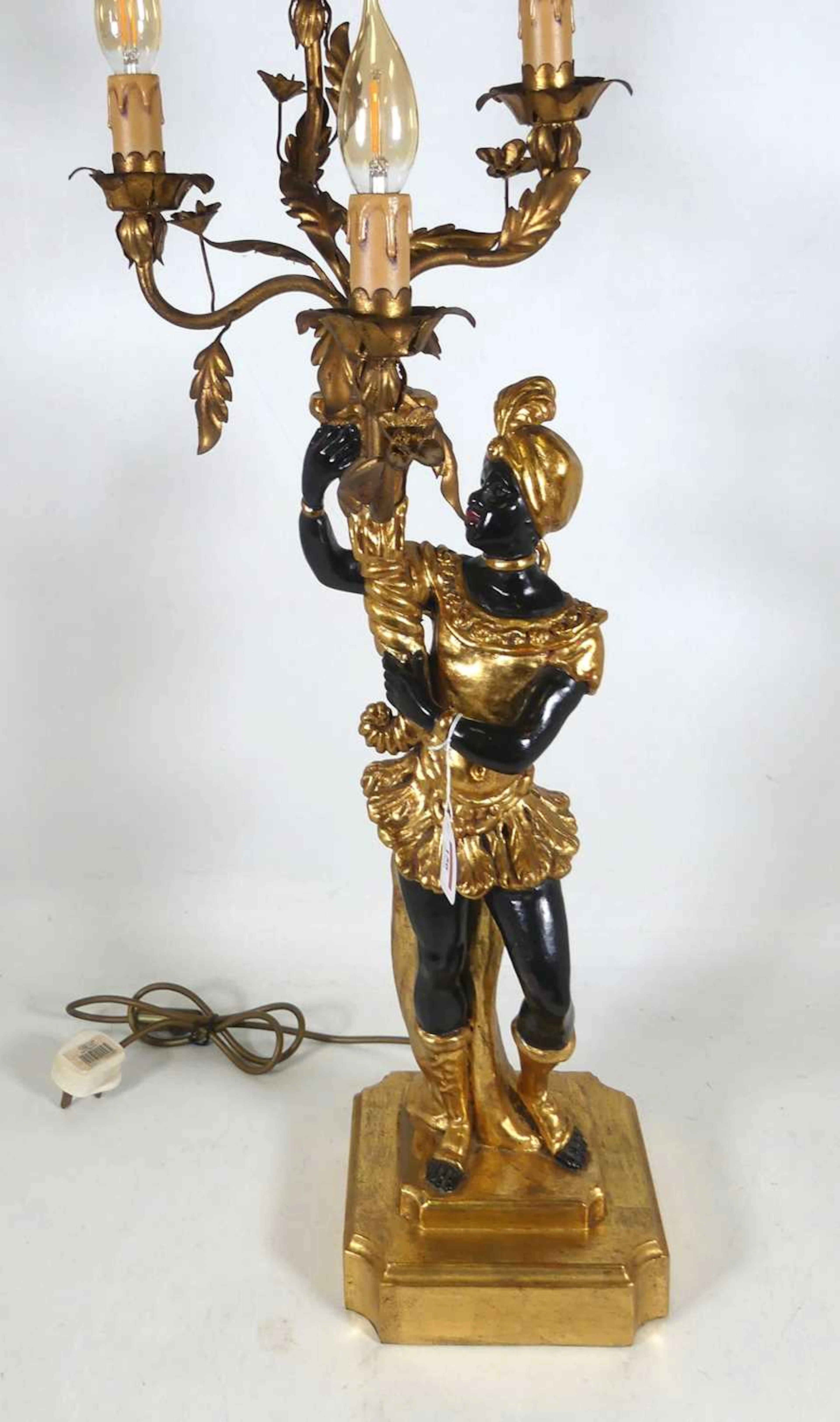 Lot 156 - A contemporary table lamp in the form of a