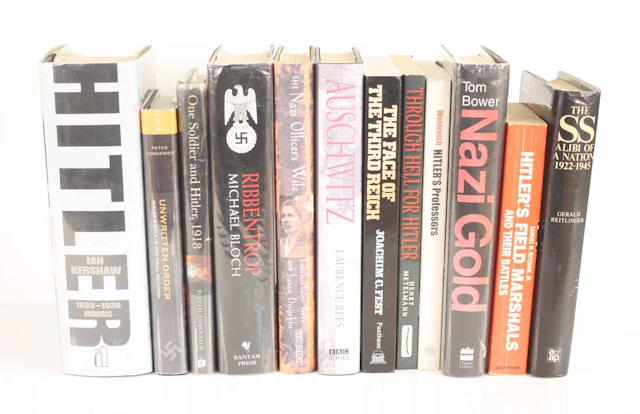 Lot 1057 - A collection of military books to include