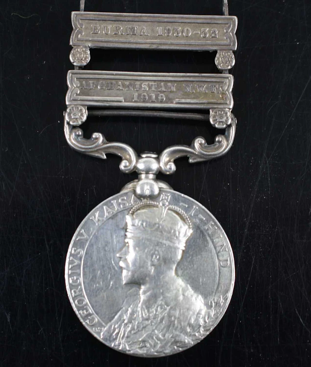 Lot 1166 - An India General Service medal (1908-1935)