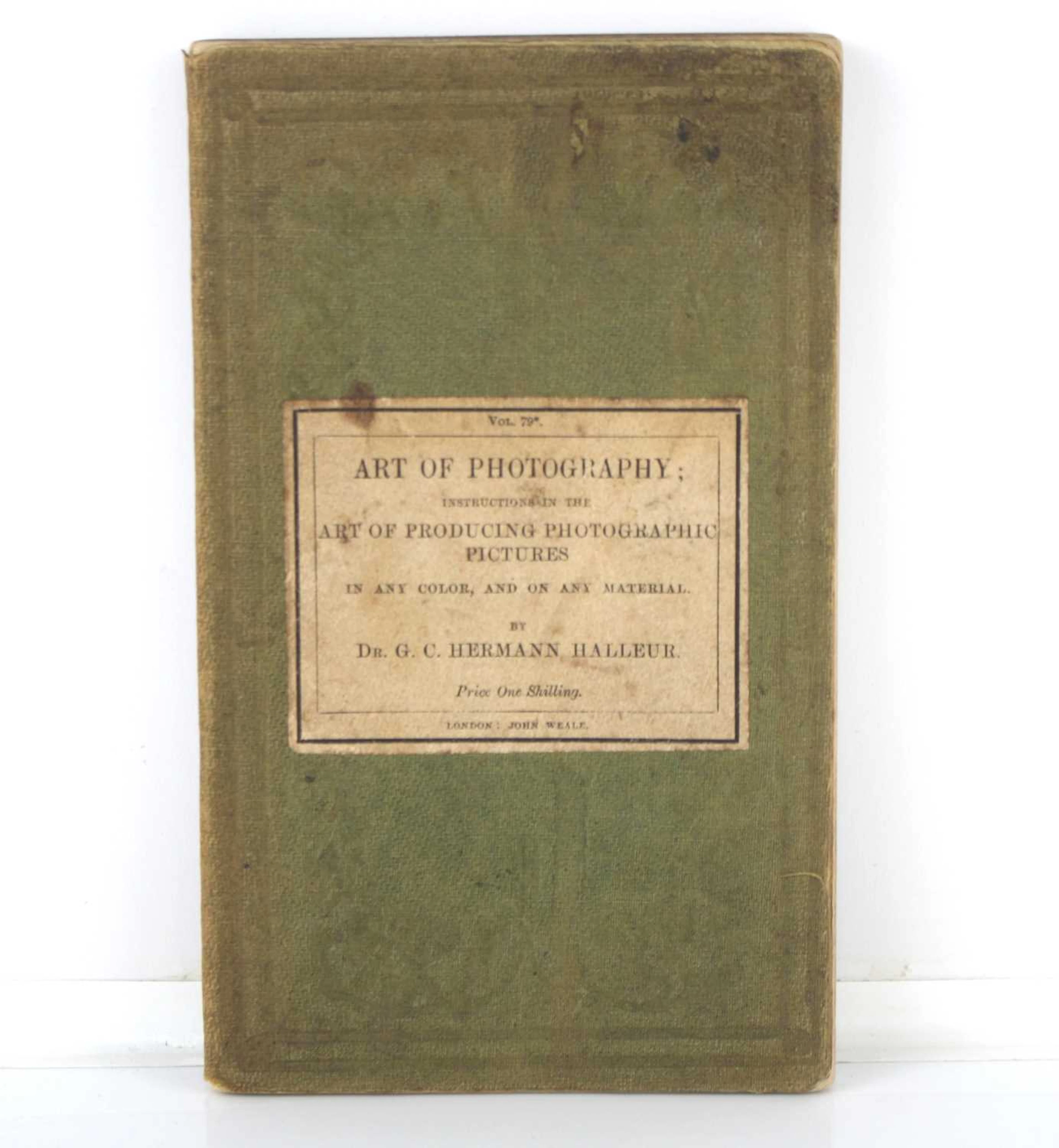 Lot 323 - Hermann Halleur, Dr G.C.; The Art of