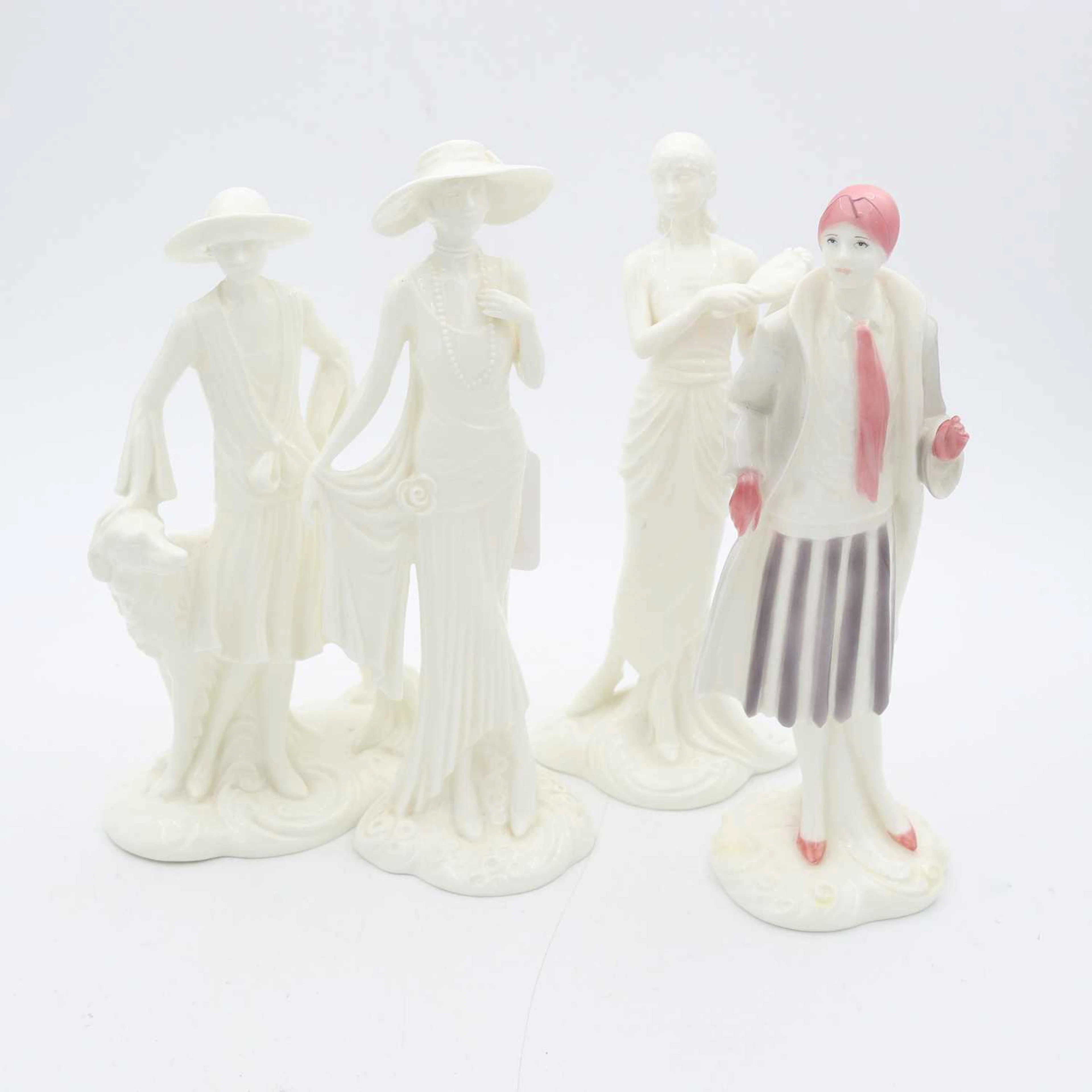 Lot 92 - A group of four Royal Worcester Compton &